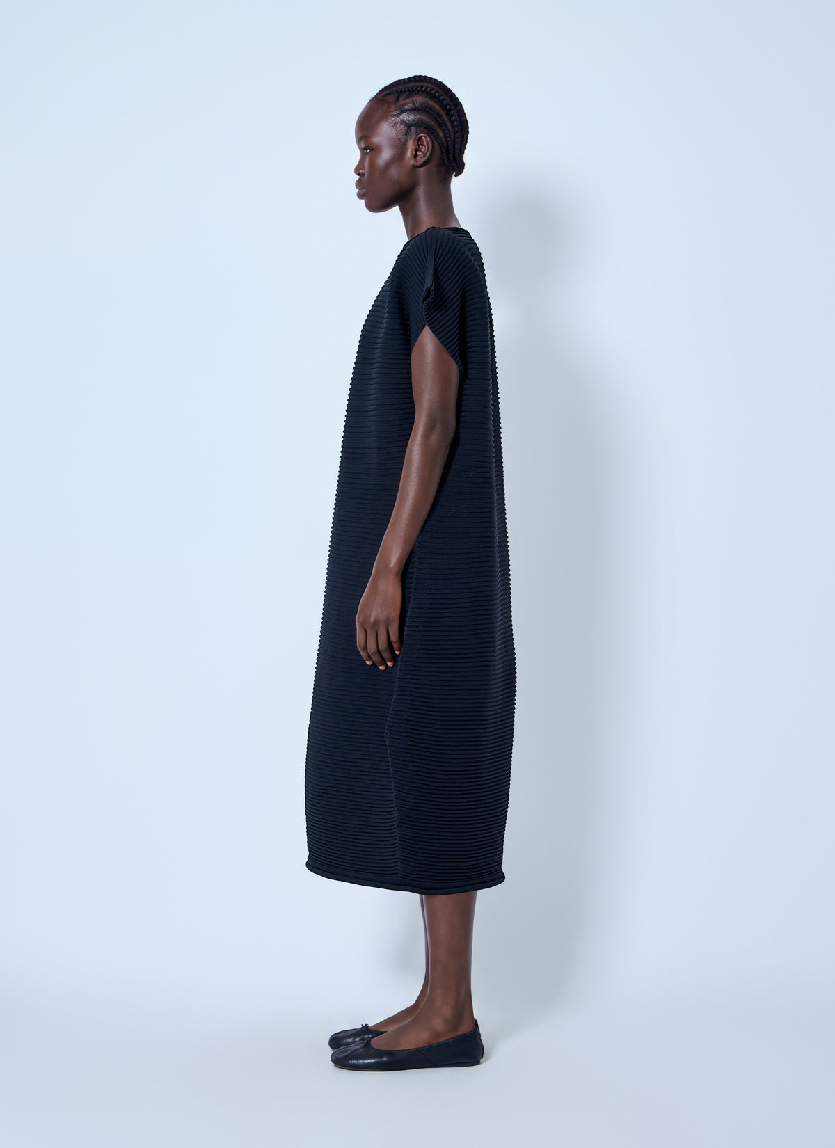 Pleats Please Issey Miyake Women Zig Zag Knit Dress PLEATS PLEASE ISSEY MIYAKE