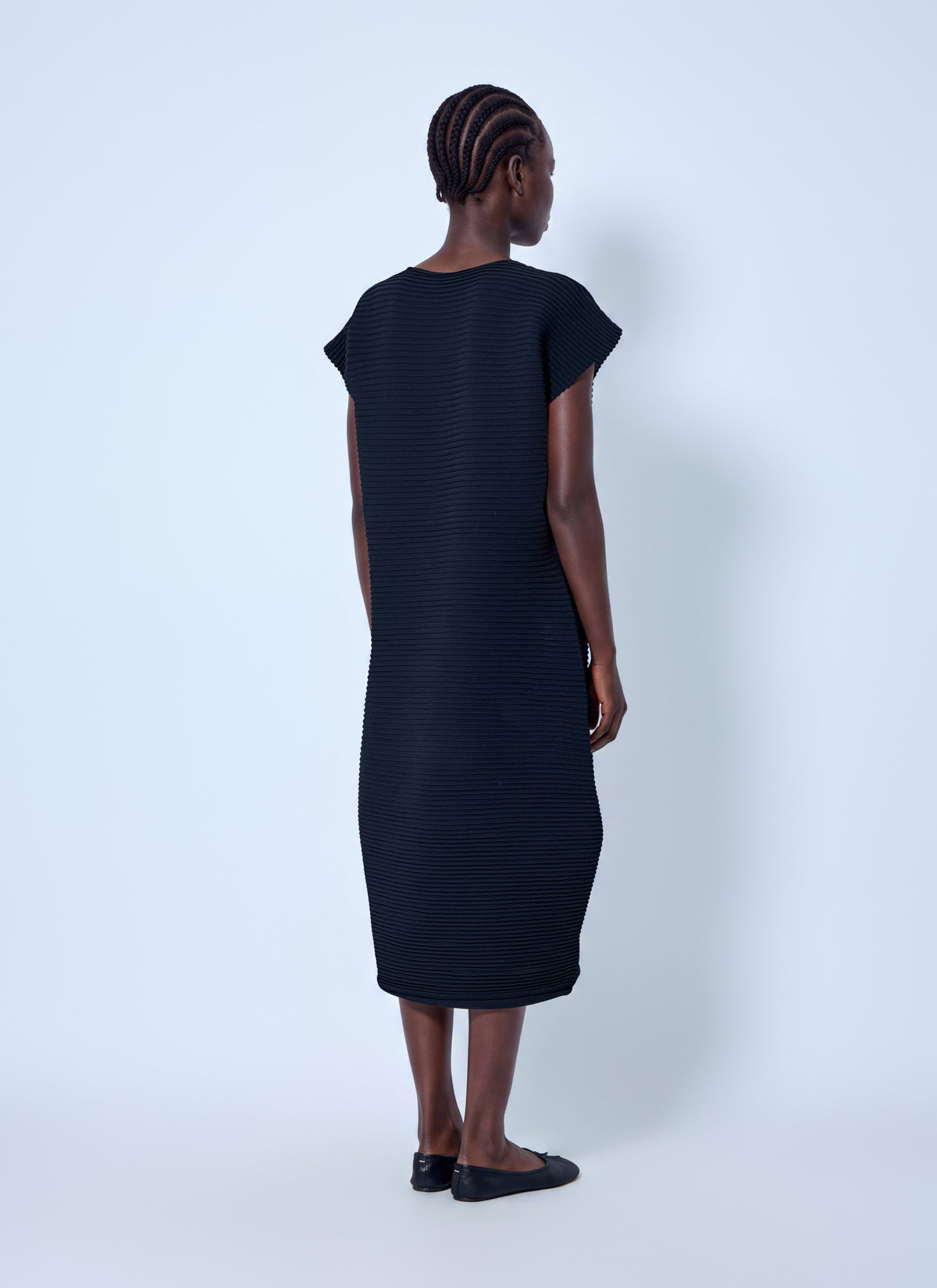 Pleats Please Issey Miyake Women Zig Zag Knit Dress PLEATS PLEASE ISSEY MIYAKE