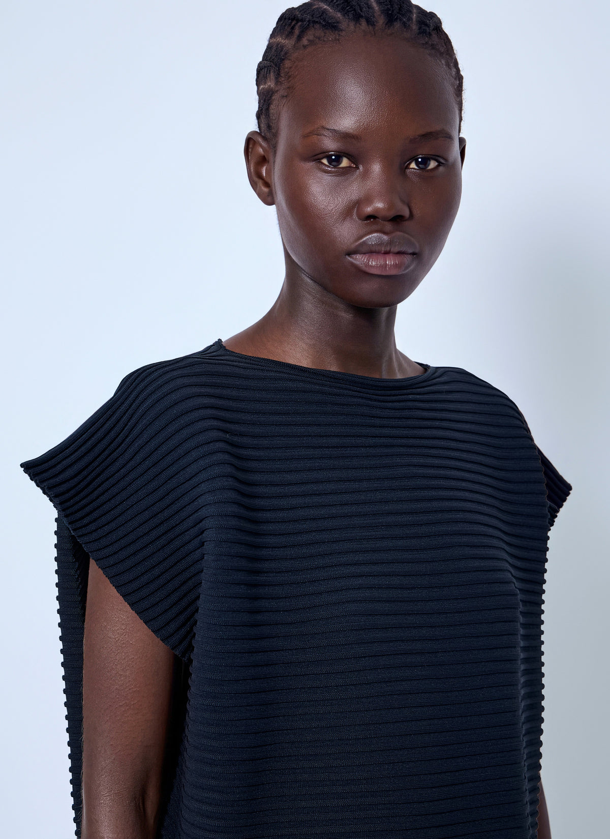 Pleats Please Issey Miyake Women Zig Zag Knit Dress PLEATS PLEASE ISSEY MIYAKE