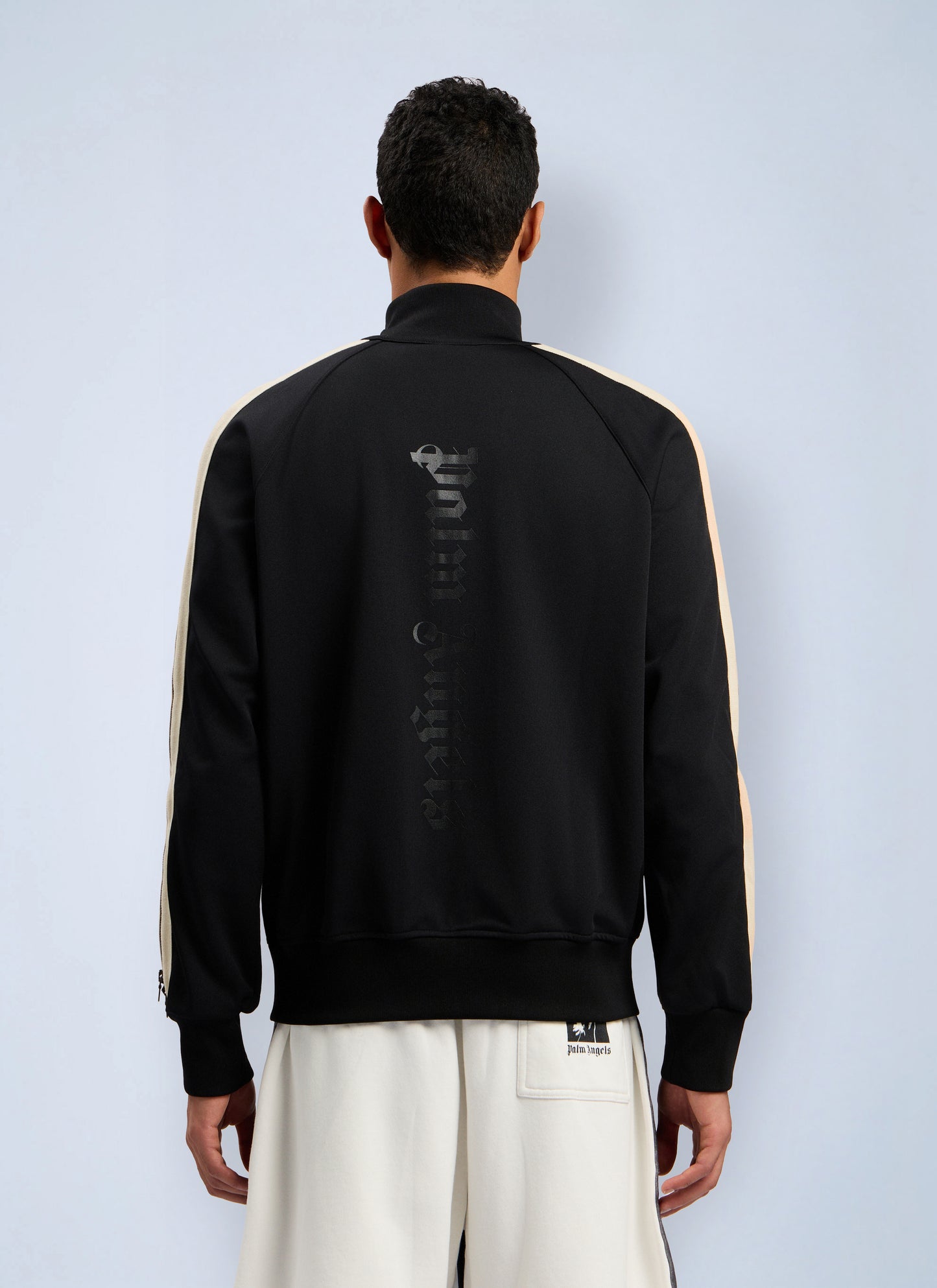 Palm Angels Men Performance Zip-Up Track Jacket PALM ANGELS