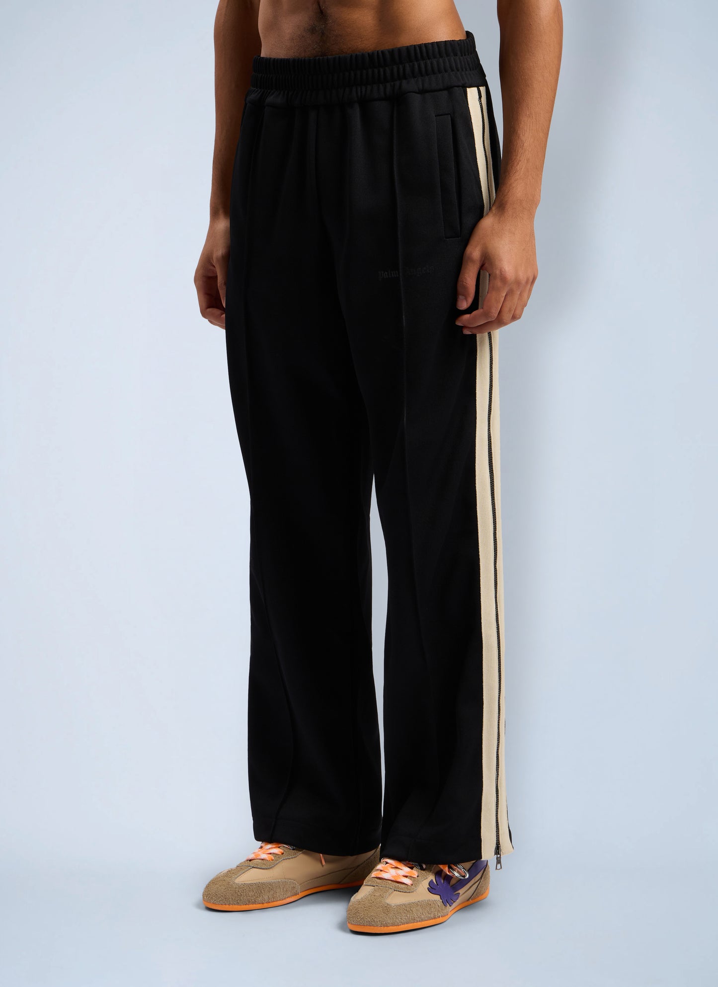 Palm Angels Men Performance Zip-Up Track Pants PALM ANGELS