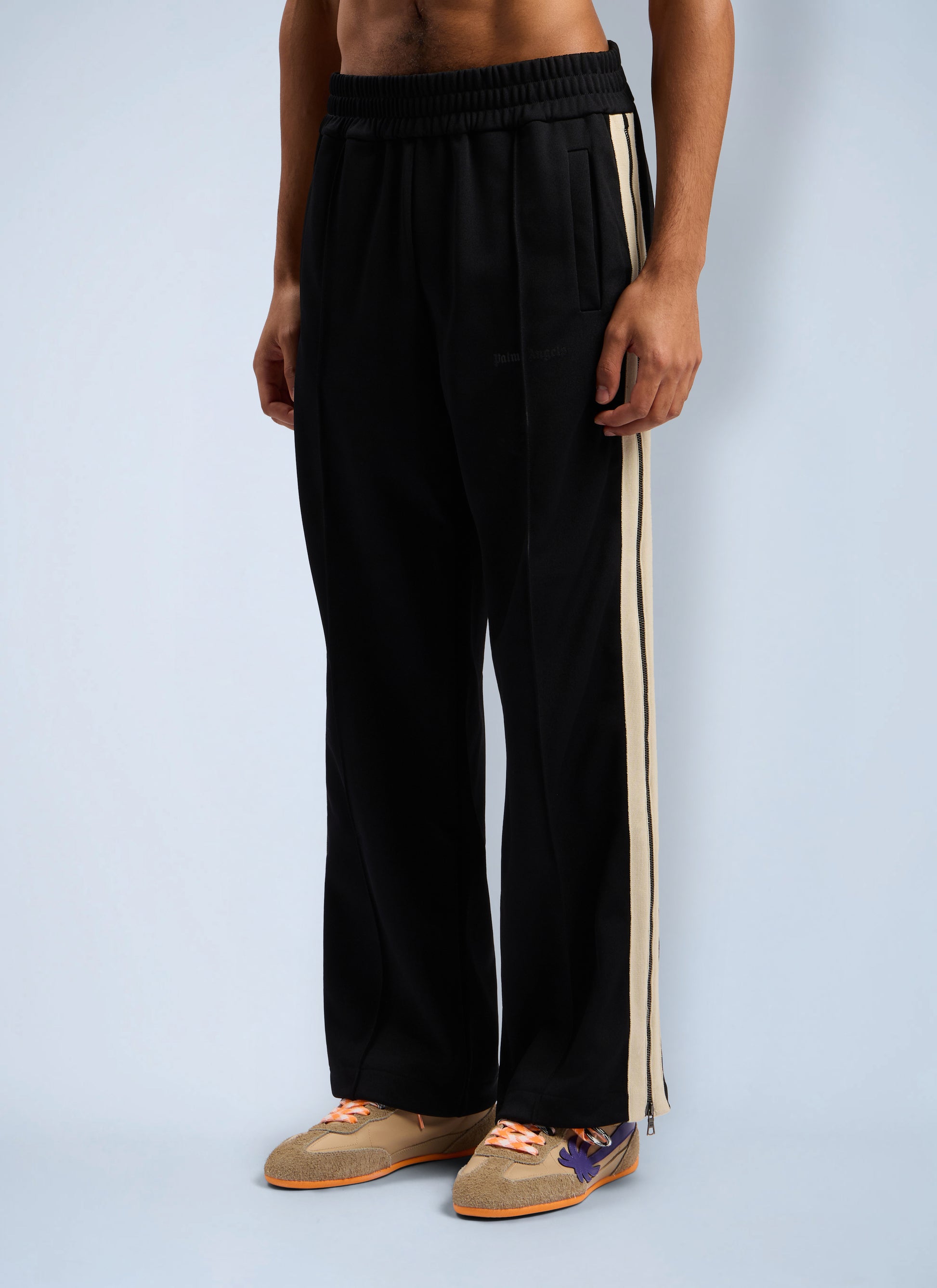 Palm Angels Men Performance Zip-Up Track Pants PALM ANGELS