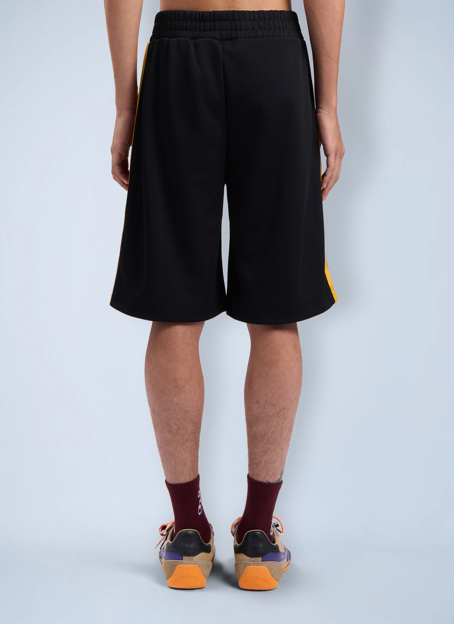 Palm Angels Men Classic Logo Track Shorts PALM ANGELS