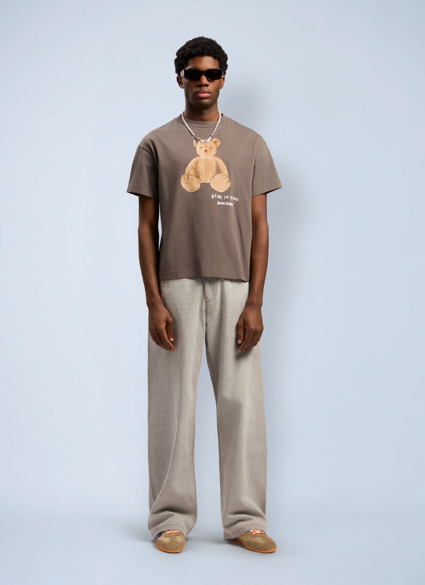 Palm Angels Men Bear In Mind T-Shirt PALM ANGELS