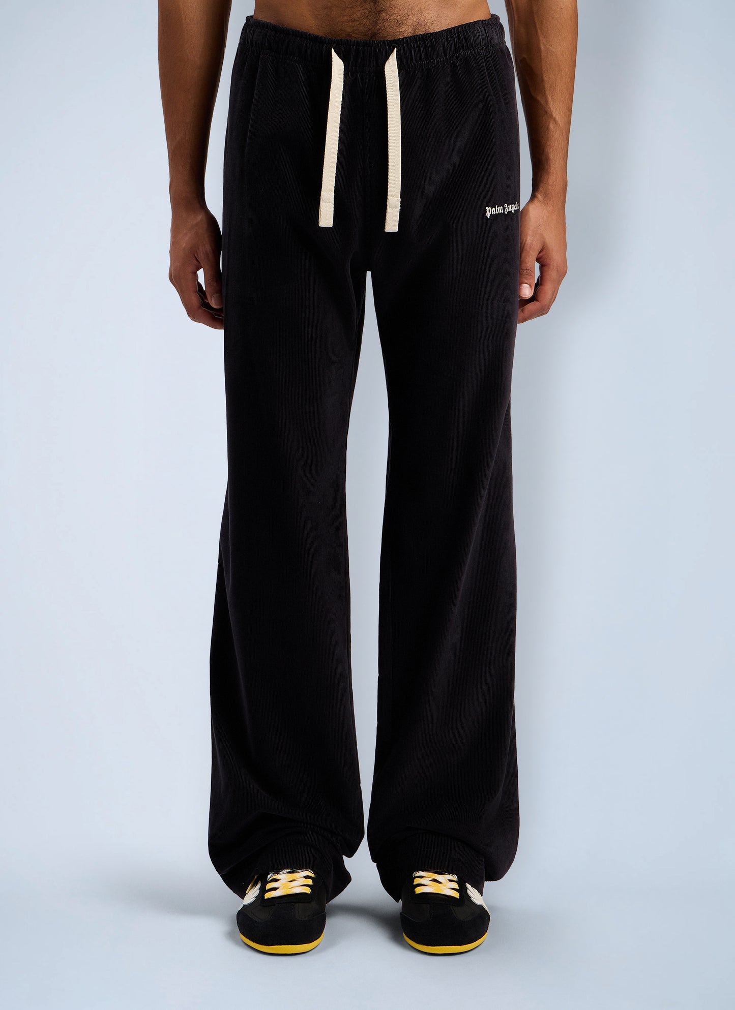 Palm Angels Men Classic Logo Cord Travel Pants PALM ANGELS
