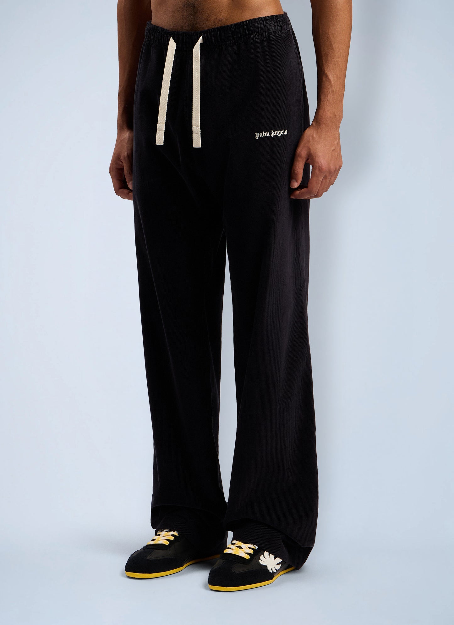 Palm Angels Men Classic Logo Cord Travel Pants PALM ANGELS