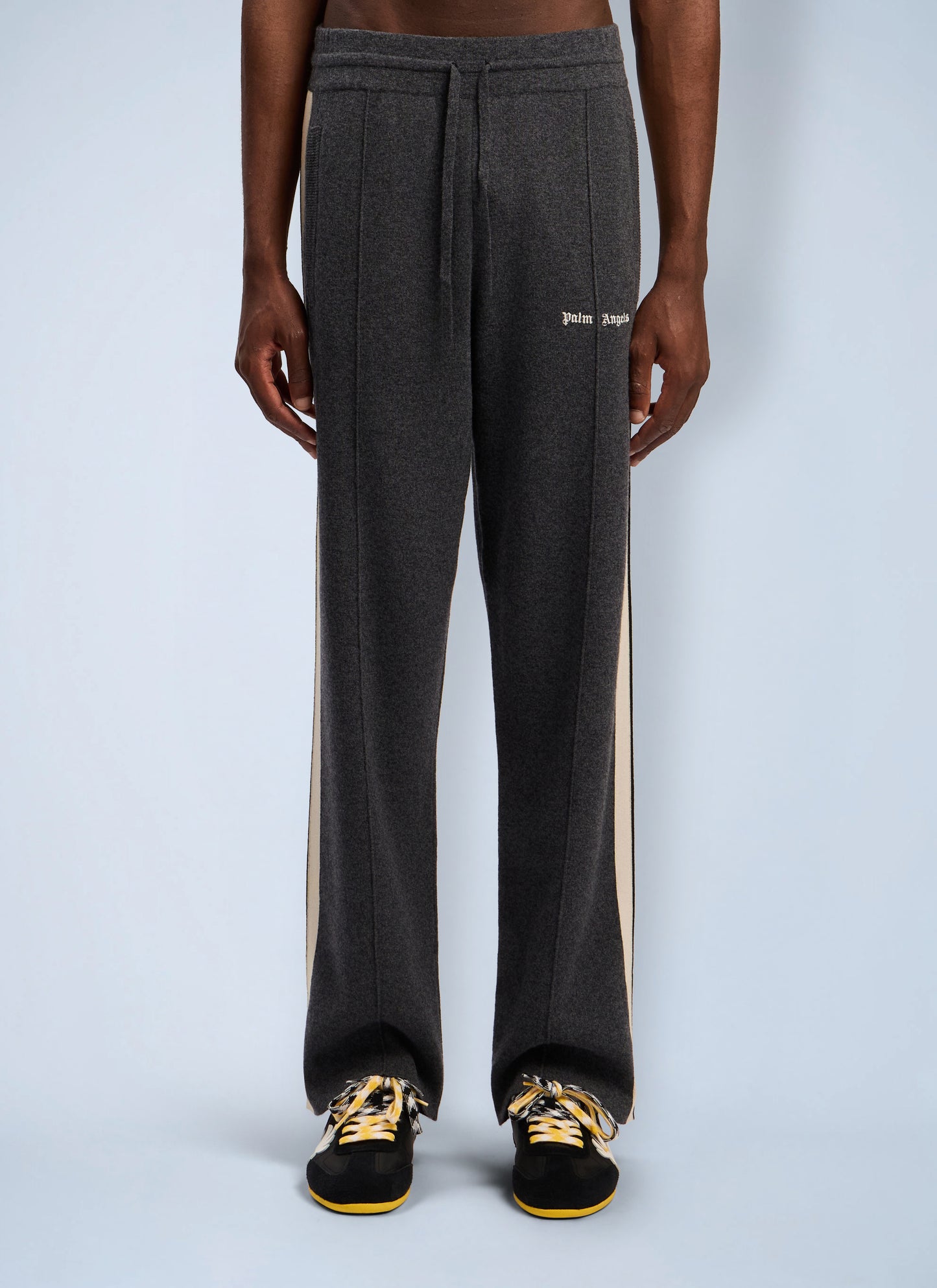 Palm Angels Men Classic Logo Knit Track Pants PALM ANGELS
