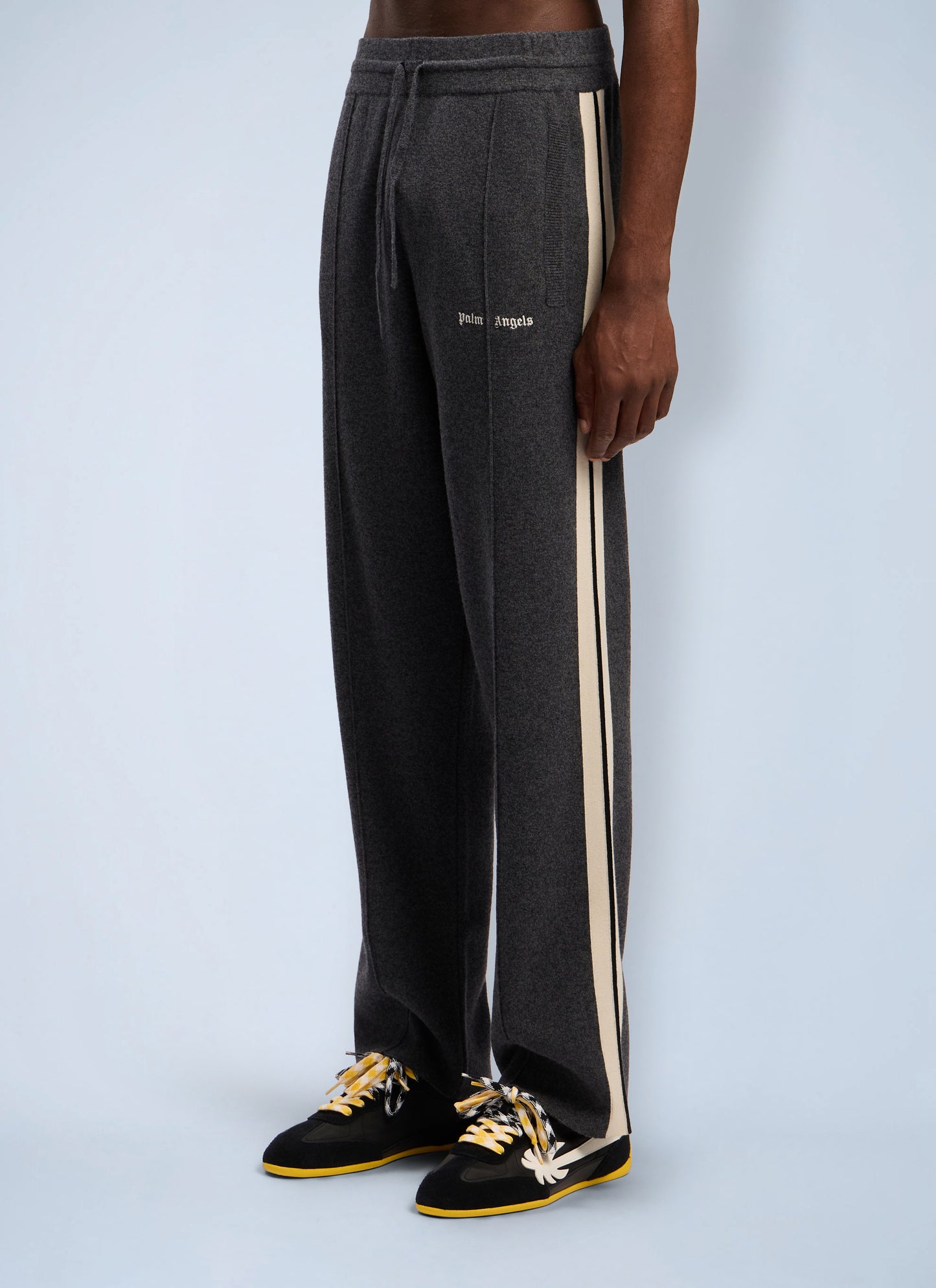 Palm Angels Men Classic Logo Knit Track Pants PALM ANGELS