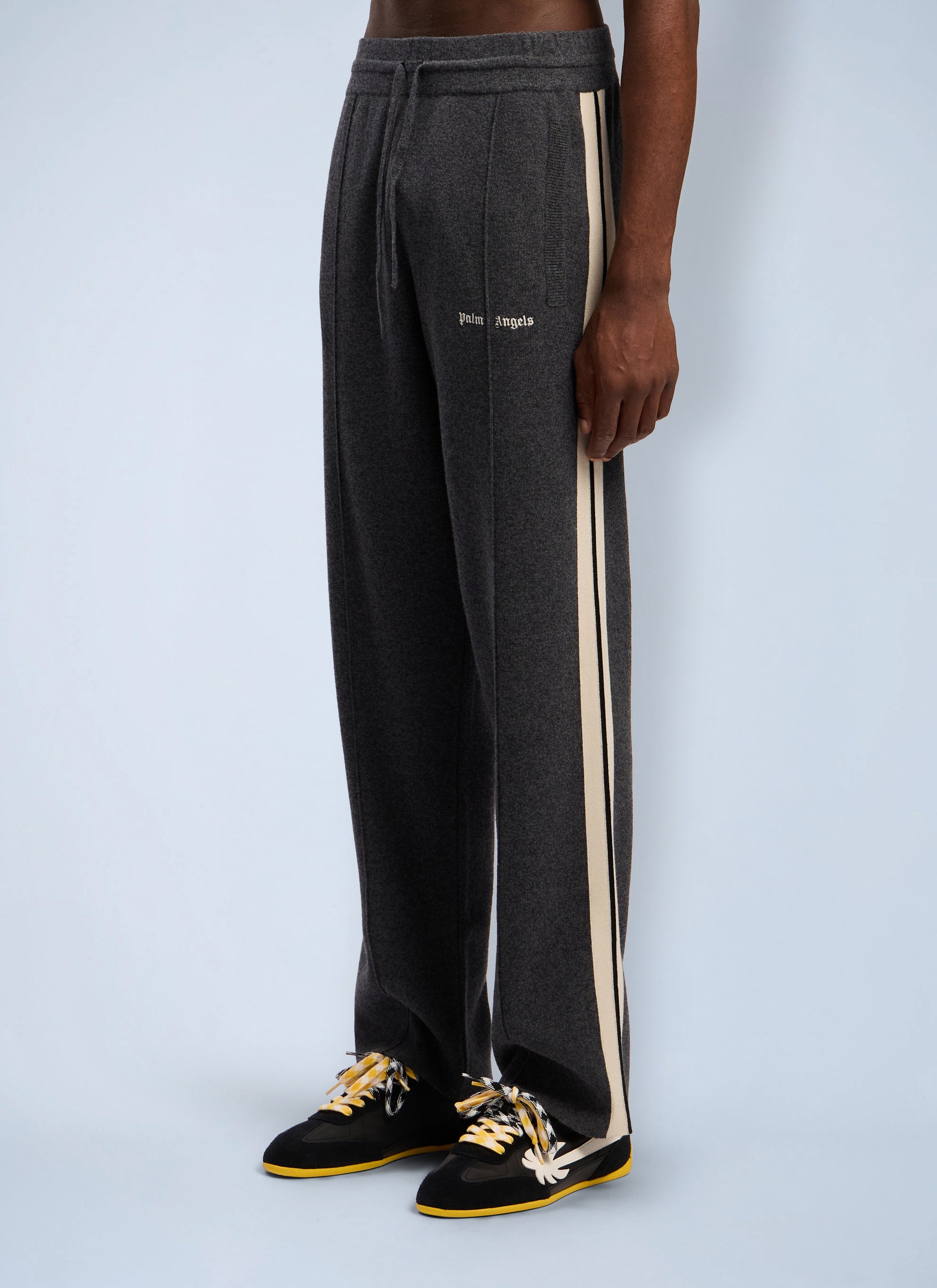 Palm Angels Men Classic Logo Knit Track Pants PALM ANGELS