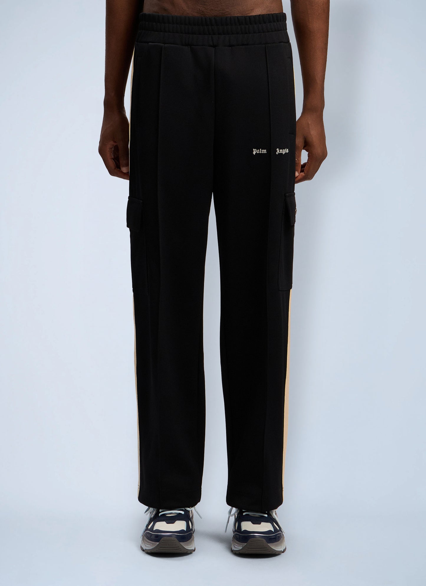 Palm Angels Men Classic Logo Cargo Track Pants PALM ANGELS