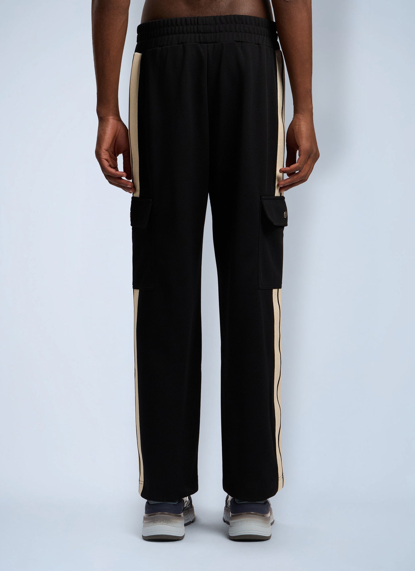 Palm Angels Men Classic Logo Cargo Track Pants PALM ANGELS