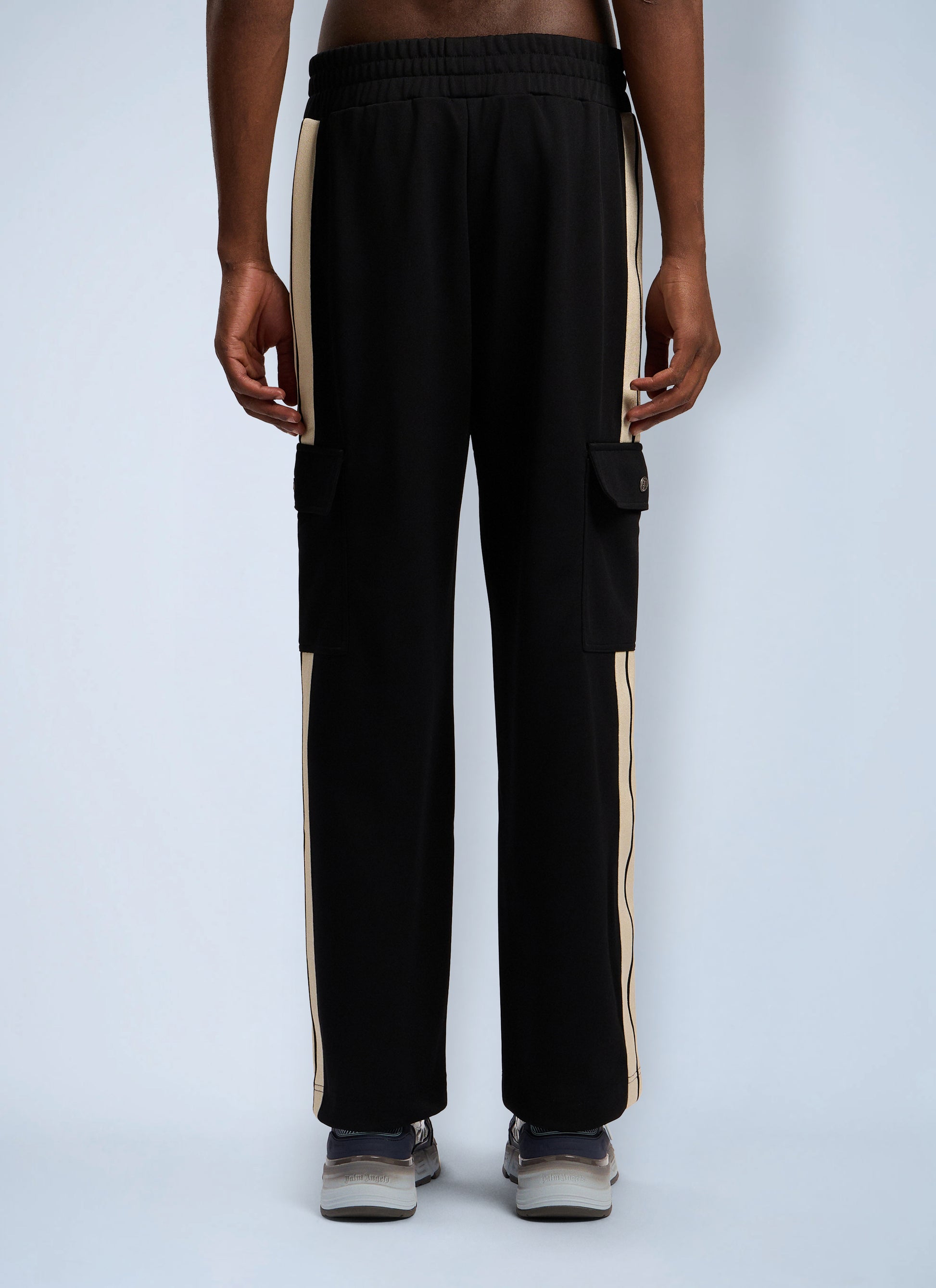 Palm Angels Men Classic Logo Cargo Track Pants PALM ANGELS