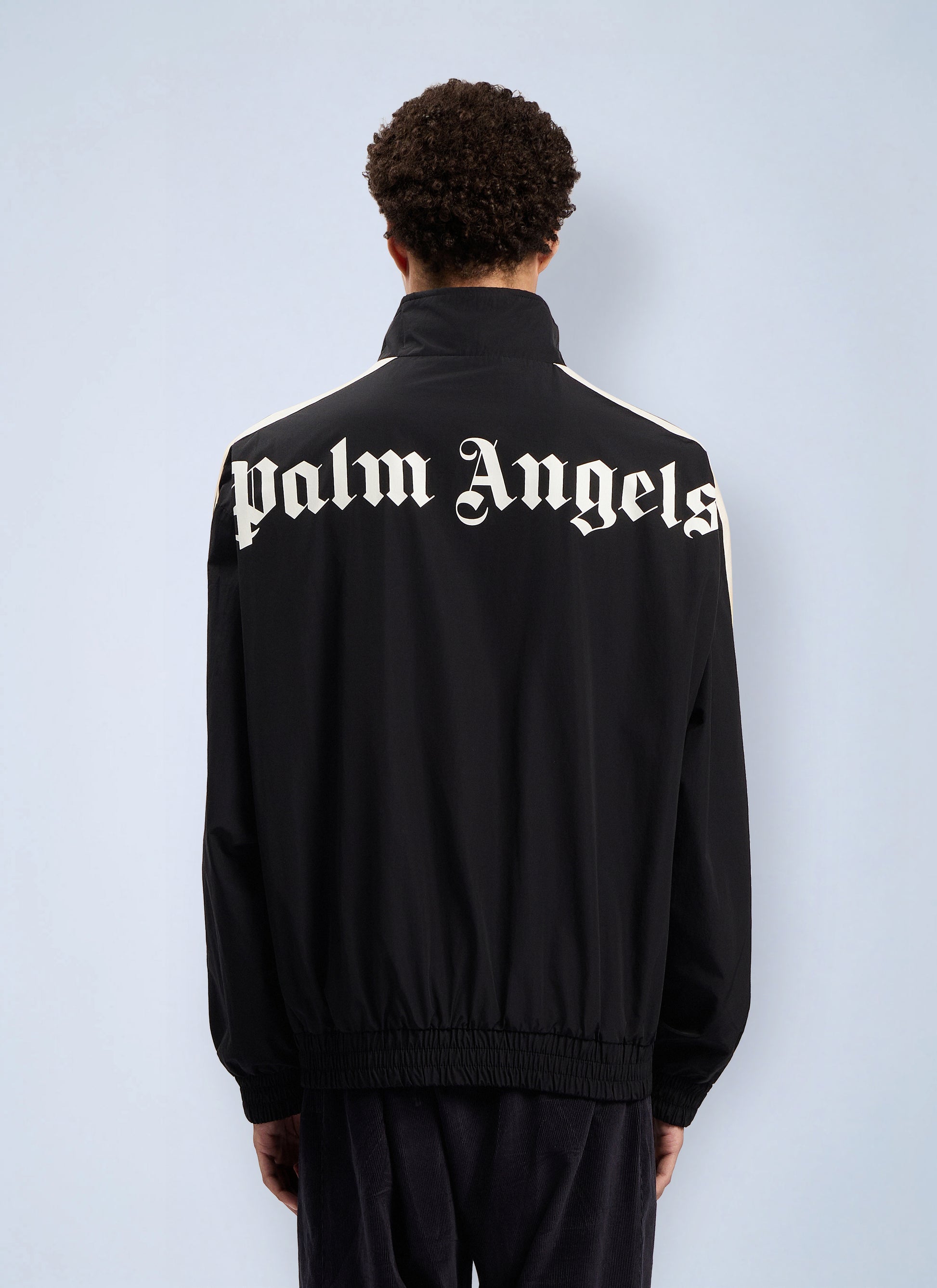 Palm Angels Men Classic Logo Windbreaker Jacket PALM ANGELS