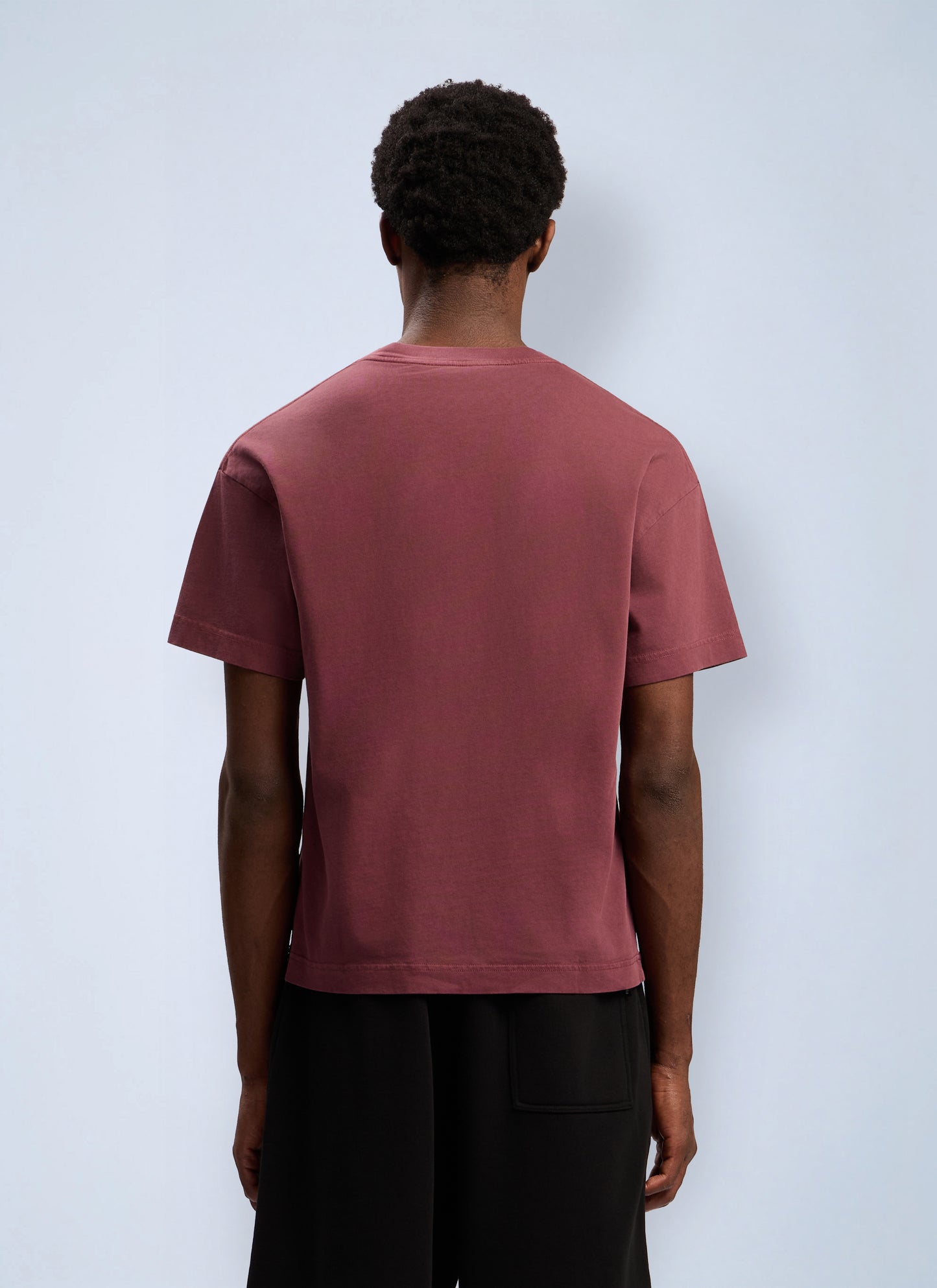 Palm Angels Men Neck Logo Regular T-Shirt PALM ANGELS