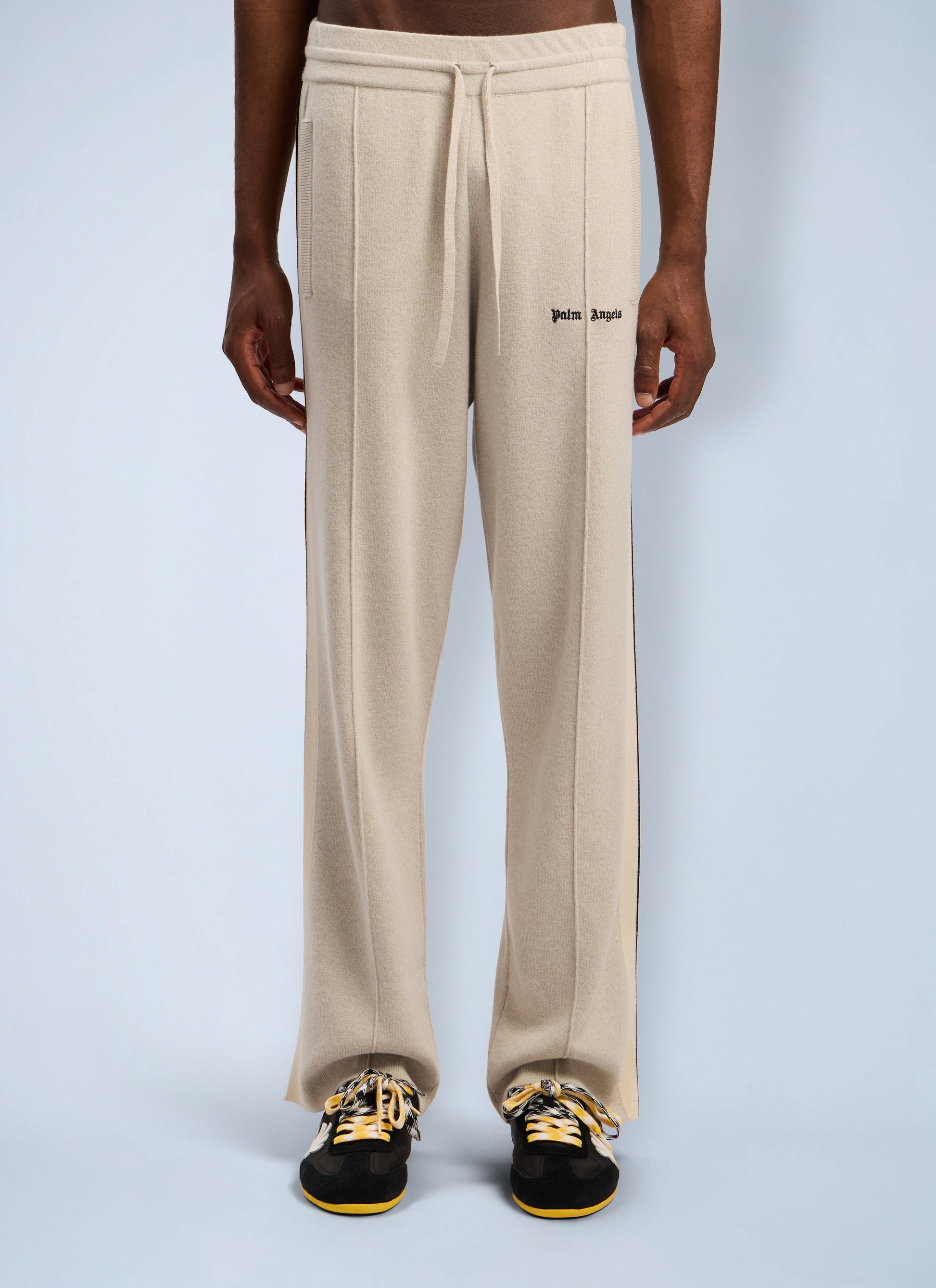 Palm Angels Men Classic Logo Knit Track Pants PALM ANGELS