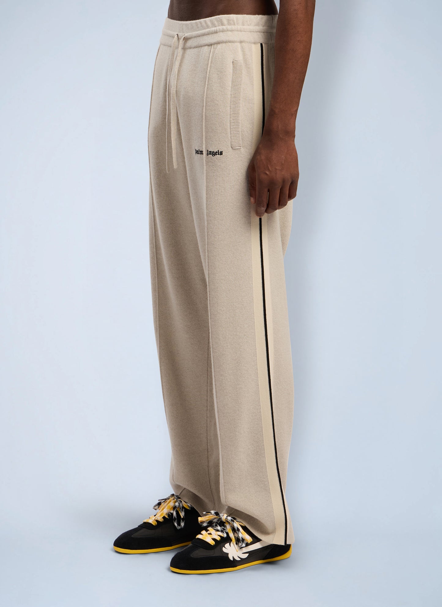Palm Angels Men Classic Logo Knit Track Pants PALM ANGELS