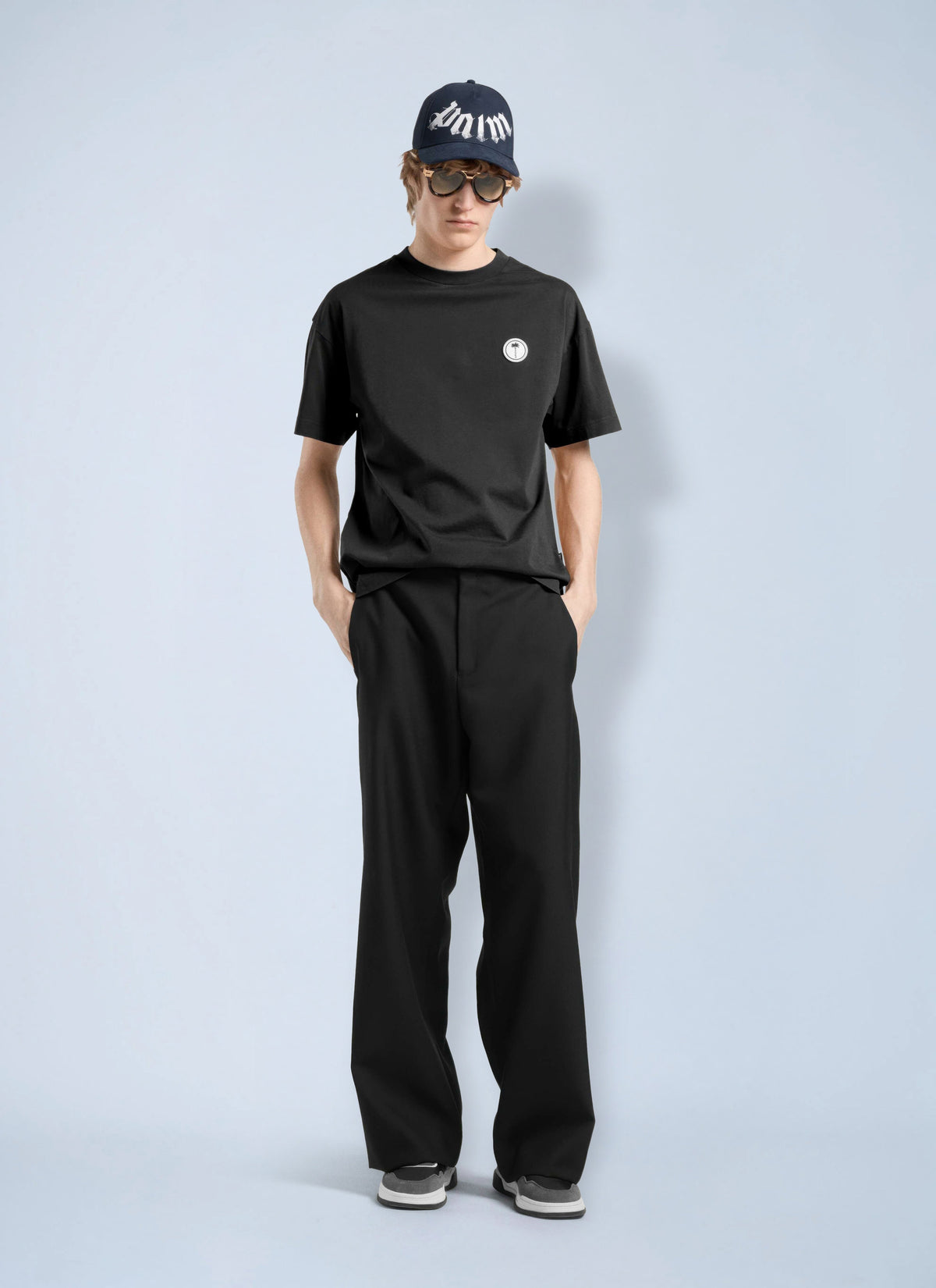 Palm Angels Men Palm Tree Regular Tee PALM ANGELS