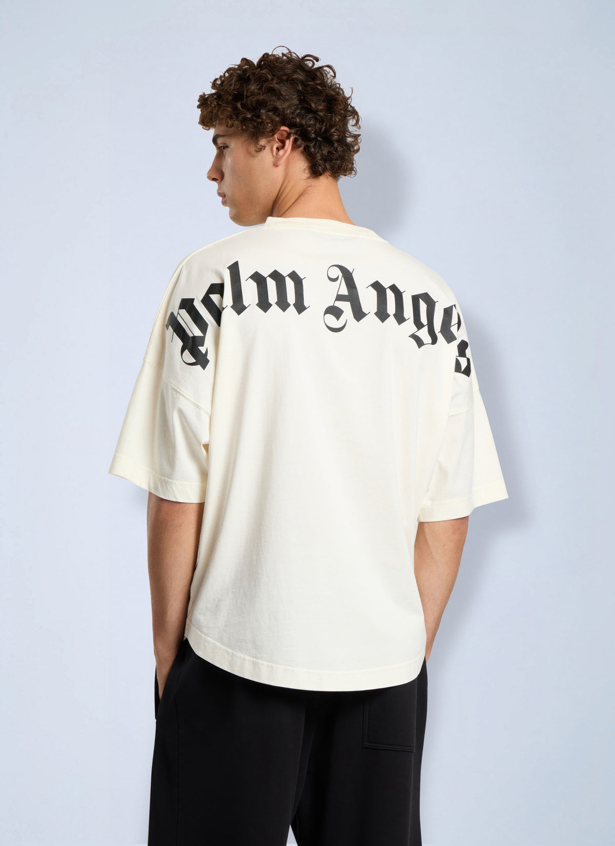 Palm Angels Men Classic Logo Oversized  T-Shirt PALM ANGELS