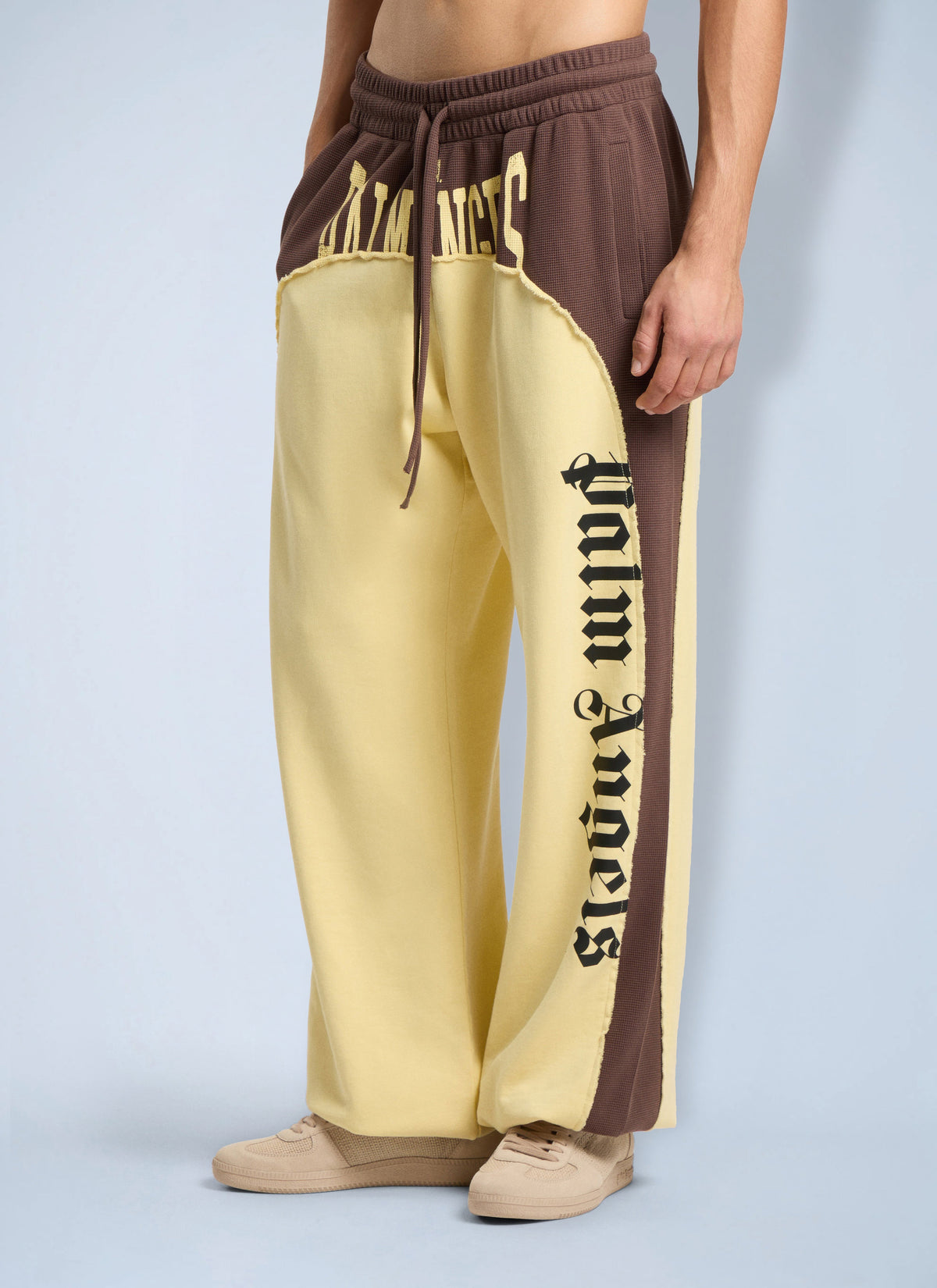 Palm Angels Men Vintage Logo Loose Sweatpants PALM ANGELS