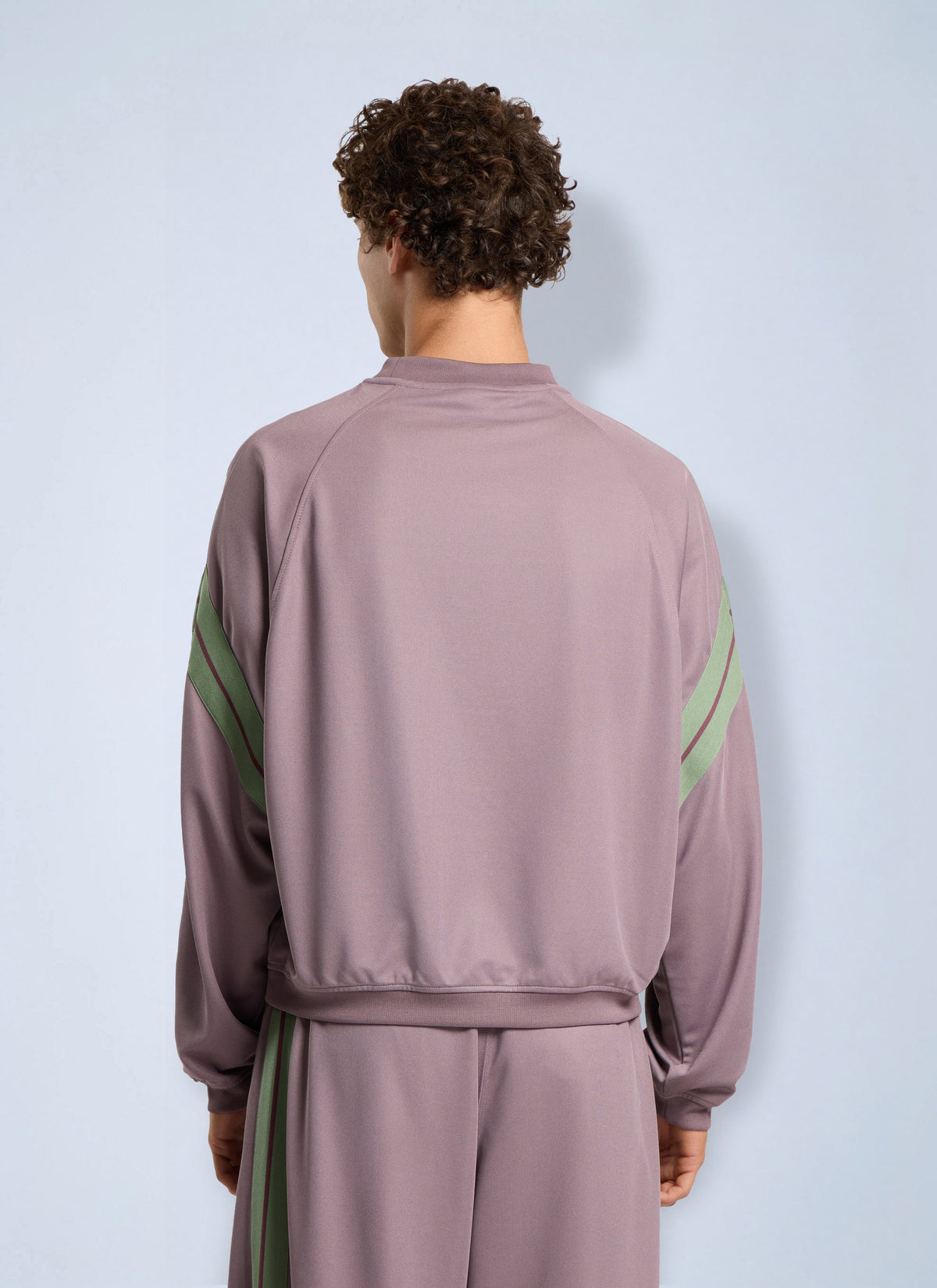 Palm Angels Men Urban Logo Track Crewneck PALM ANGELS