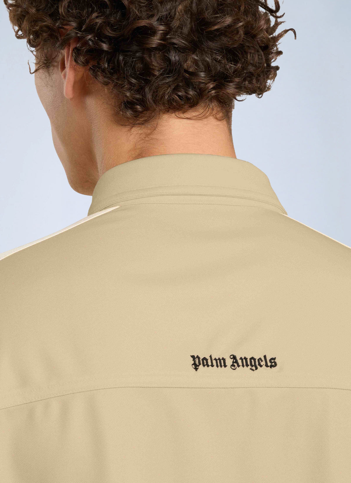Palm Angels Men Logo 90' Track Jacket Shirt PALM ANGELS