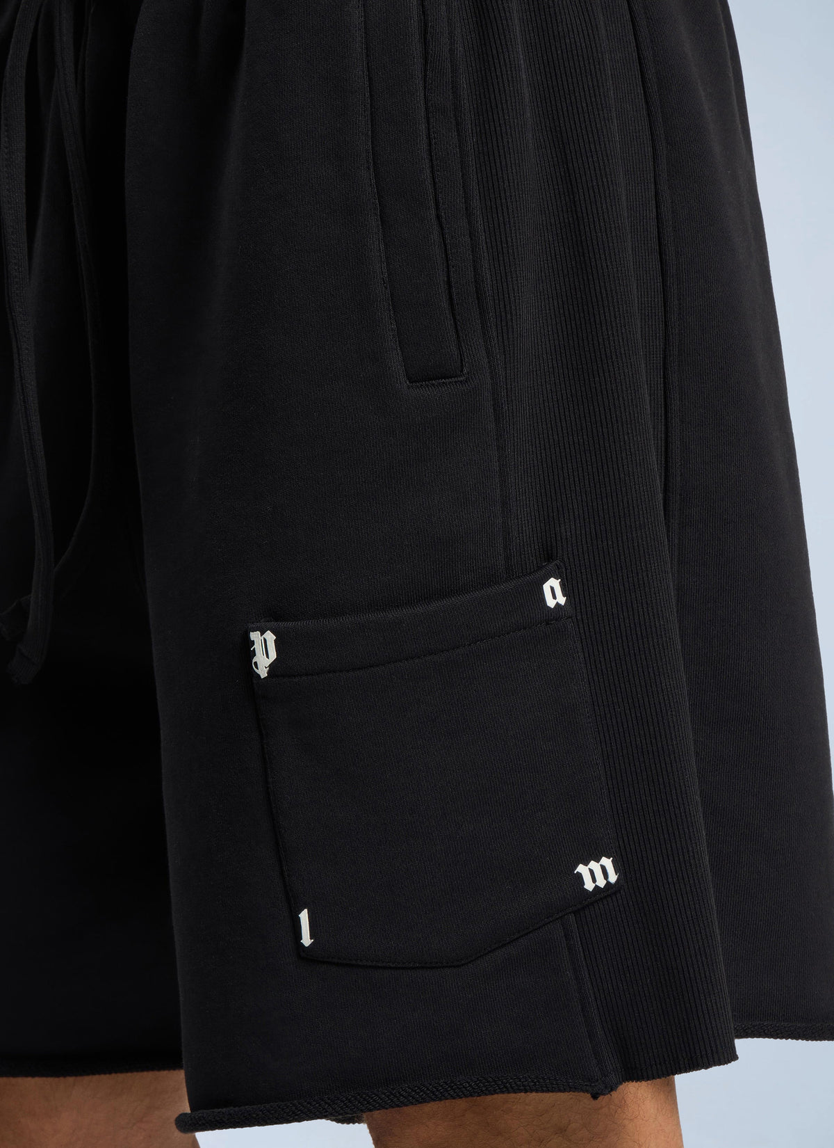 Palm Angels Men Palm Type Sweatshorts PALM ANGELS