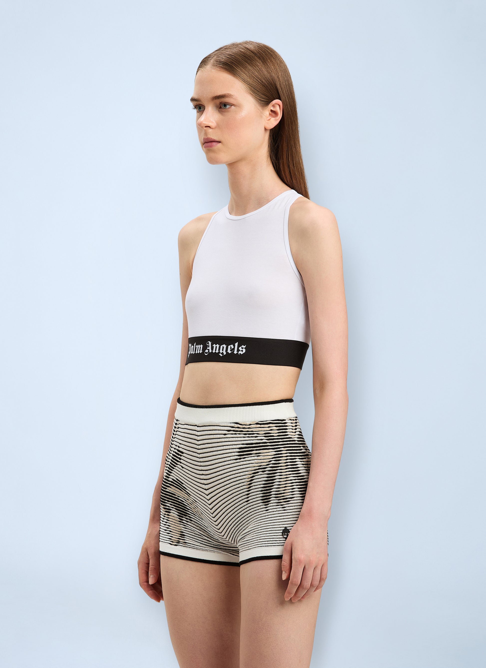 Palm Angels Women Logo Print Tank Top PALM ANGELS