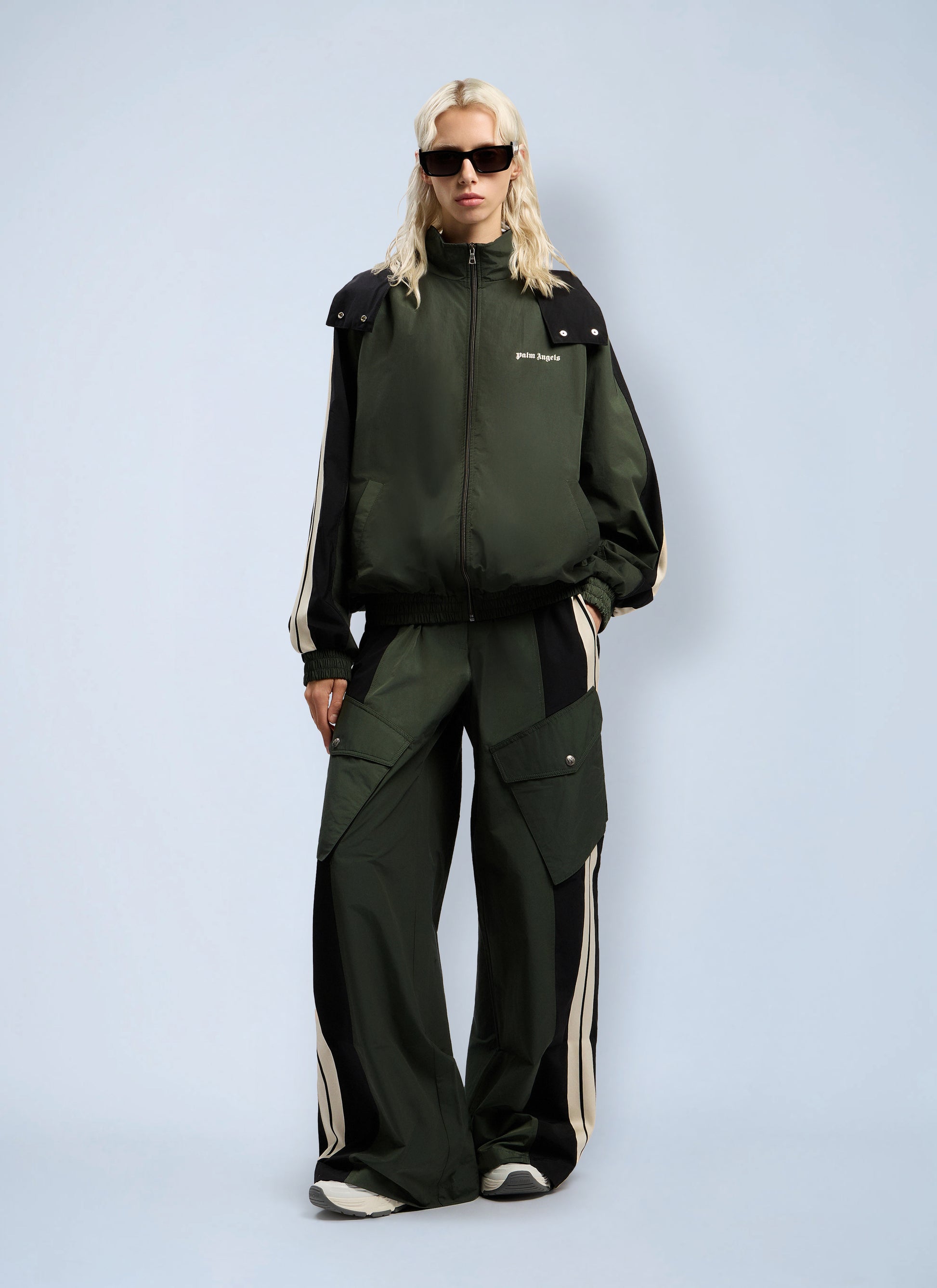 Palm Angels Women Panel Cargo Pants PALM ANGELS