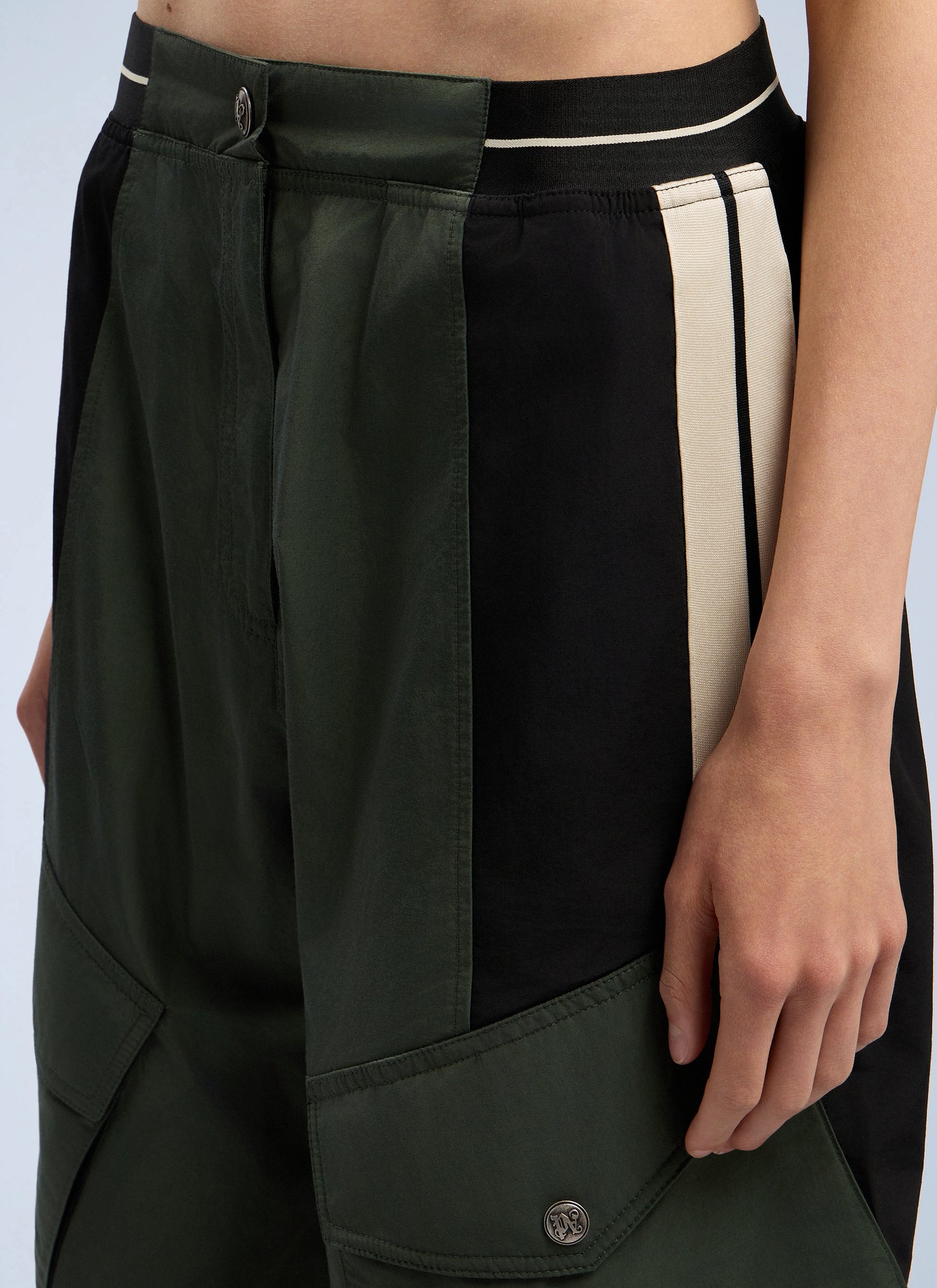 Palm Angels Women Panel Cargo Pants PALM ANGELS