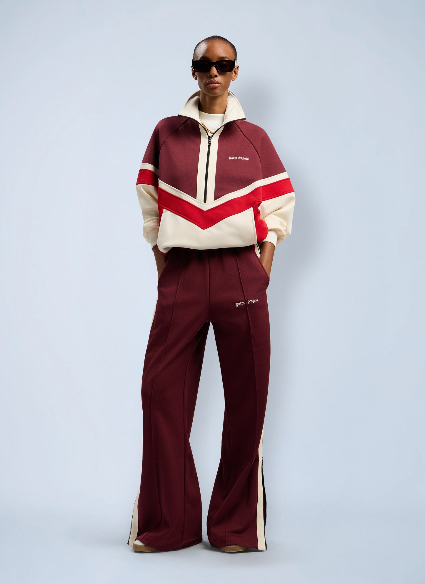 Palm Angels Women Anorak Track Jacket PALM ANGELS
