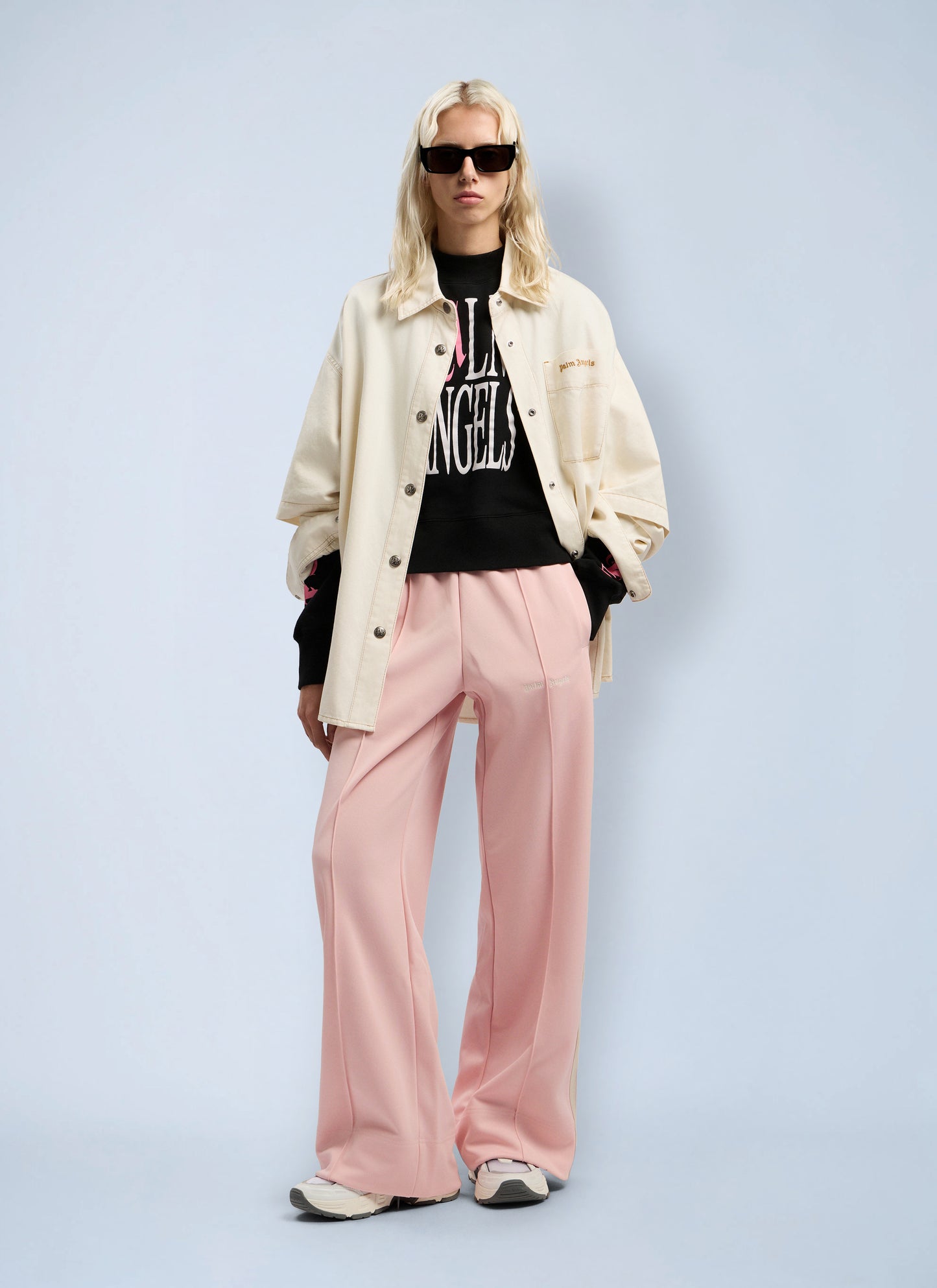 Palm Angels Women Classic Logo Tonal Track Pants PALM ANGELS