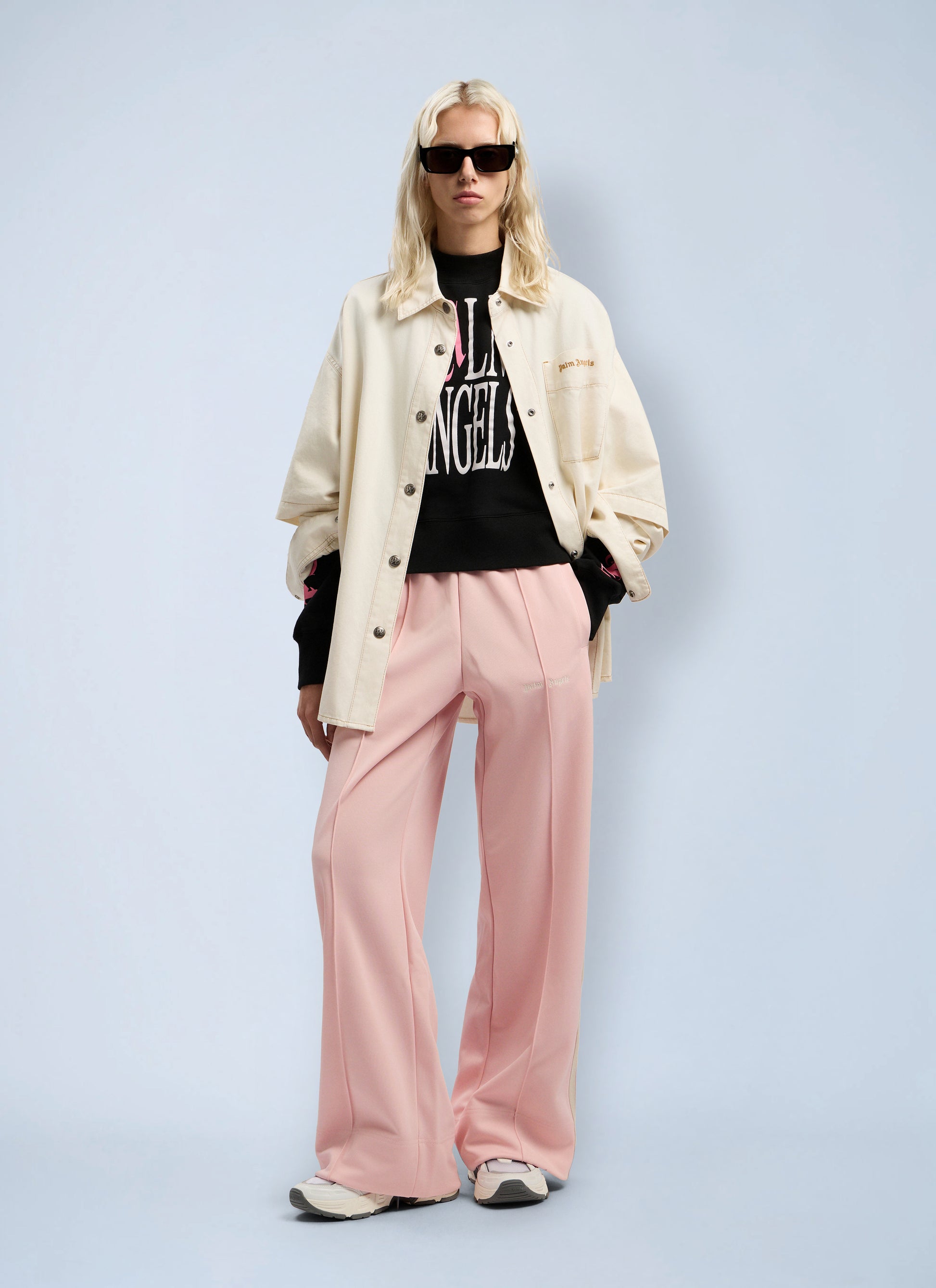 Palm Angels Women Classic Logo Tonal Track Pants PALM ANGELS