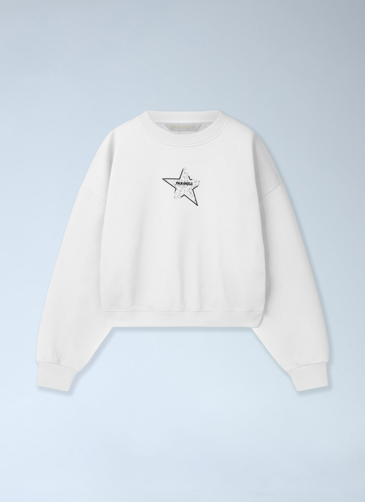 Palm Angels Women Icon Palm Loose Crop Crew PALM ANGELS