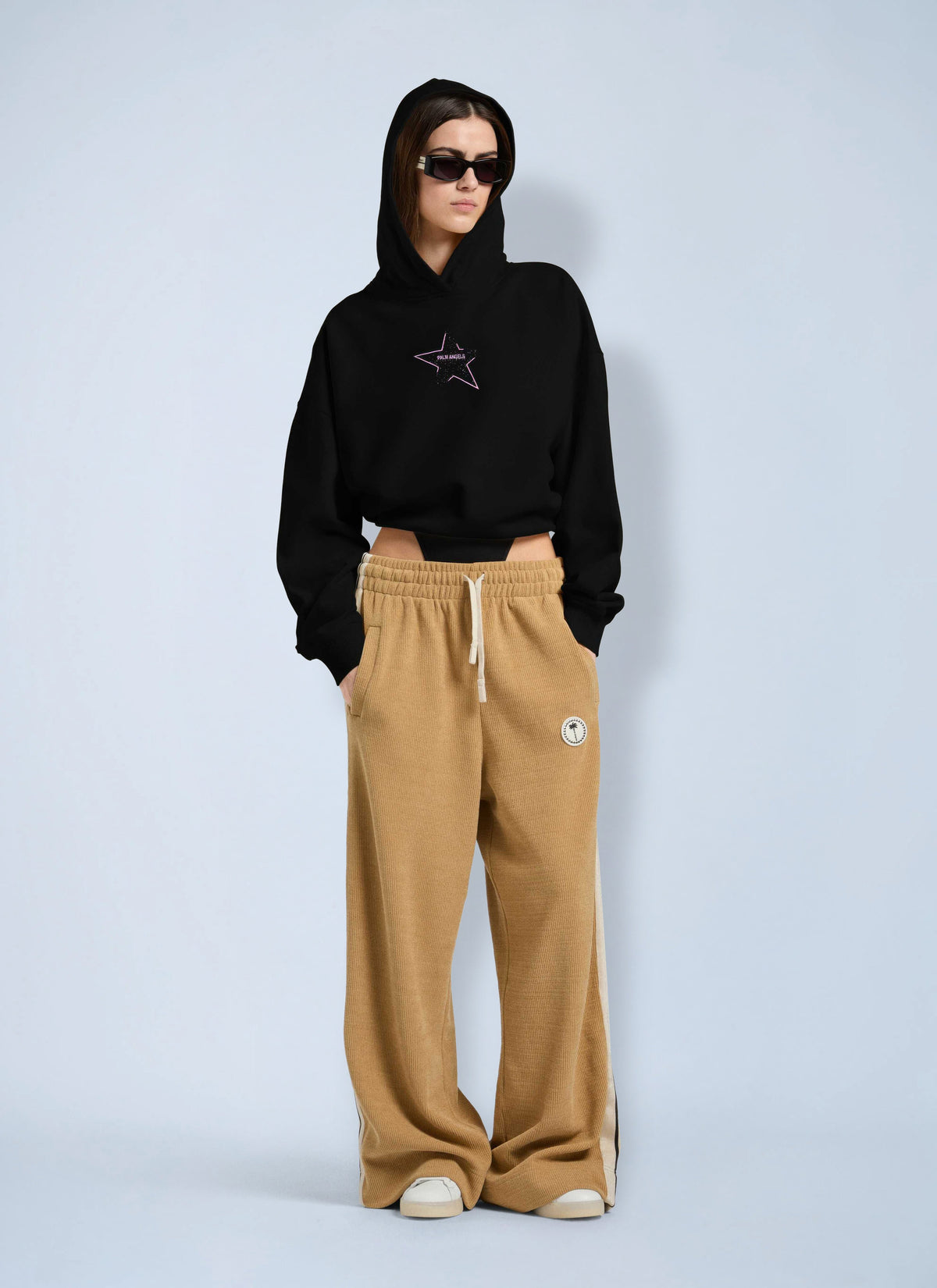 Palm Angels Women Icon Palm  Loose Hoodie PALM ANGELS