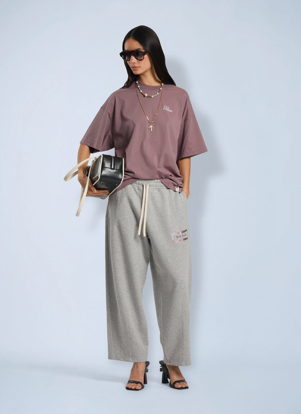 Palm Angels Women Palm Sway Loose T-Shirt PALM ANGELS