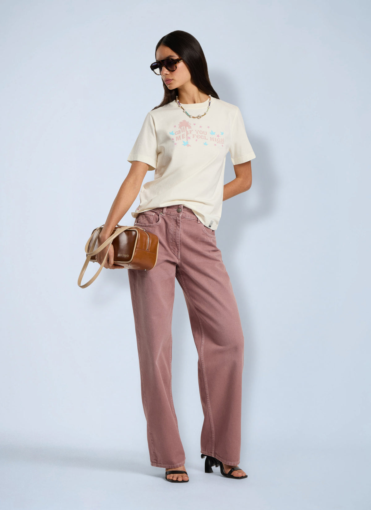 Palm Angels Women Feel High Regular T-Shirt PALM ANGELS