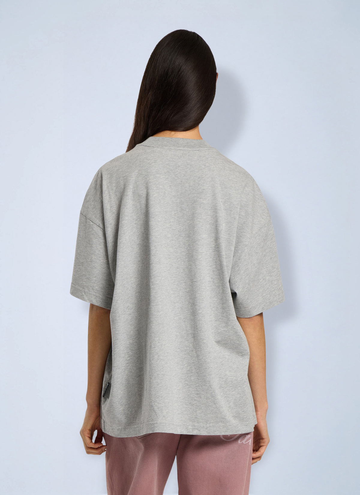Palm Angels Women Stud Box Logo Loose Tee PALM ANGELS