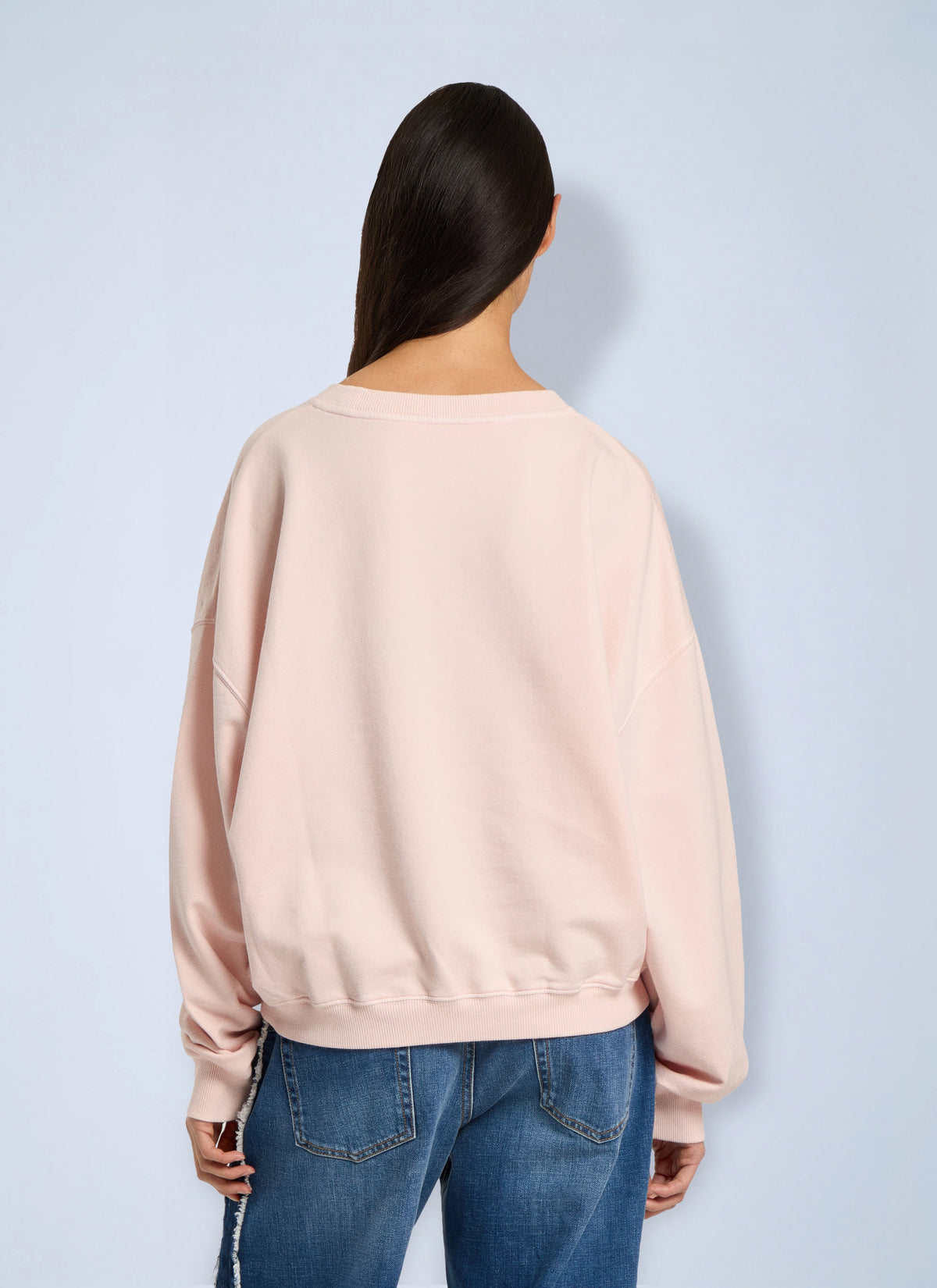 Palm Angels Women Stud Logo Crew PALM ANGELS