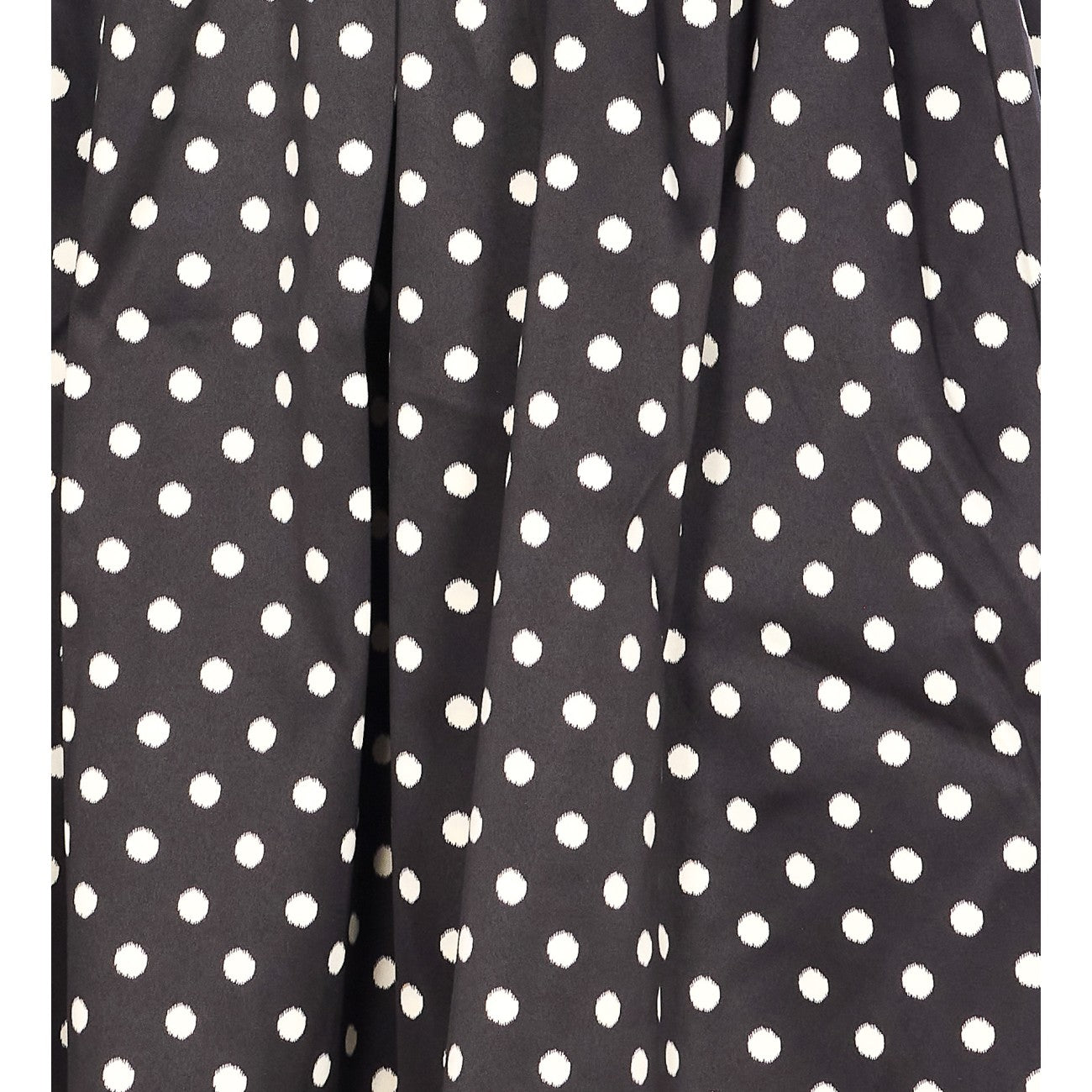 Ganni Women Polka Dots Satin Mini Dress GANNI