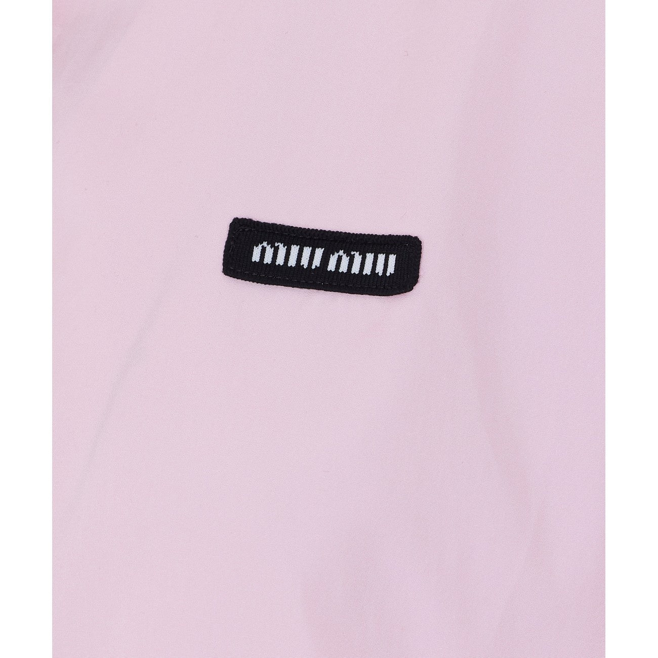 Miu Miu Women Popeline Logo Shirt MIU MIU
