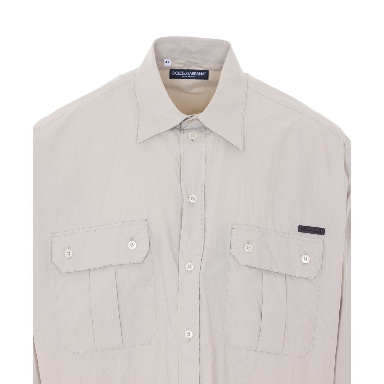 Dolce&Gabbana Men Poplin Shirt DOLCE & GABBANA