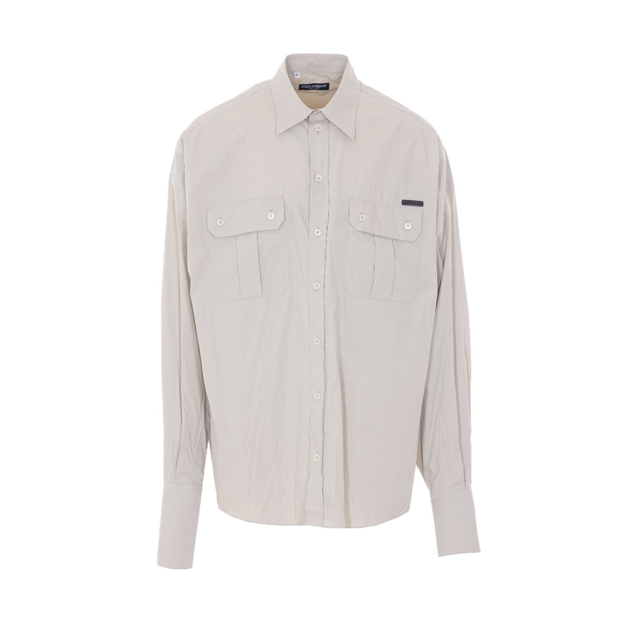 Dolce&Gabbana Men Poplin Shirt DOLCE & GABBANA
