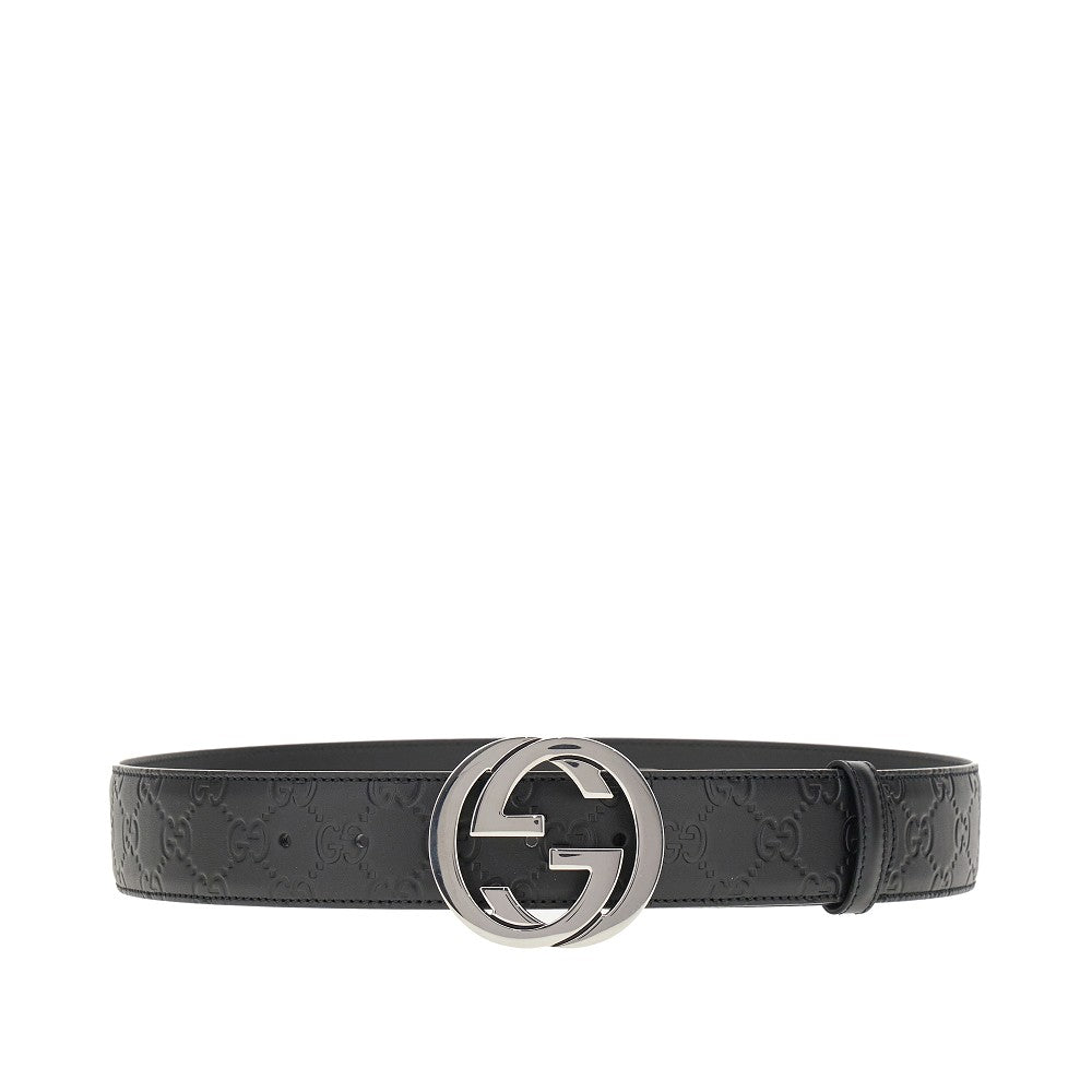 Gucci Men 'Gucci Signature' Leather Belt GUCCI
