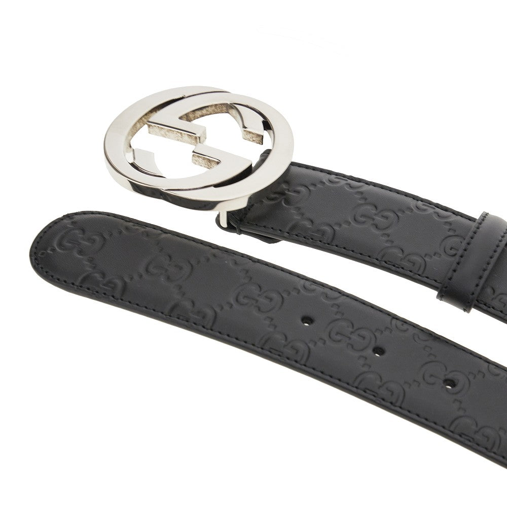 Gucci Men 'Gucci Signature' Leather Belt GUCCI