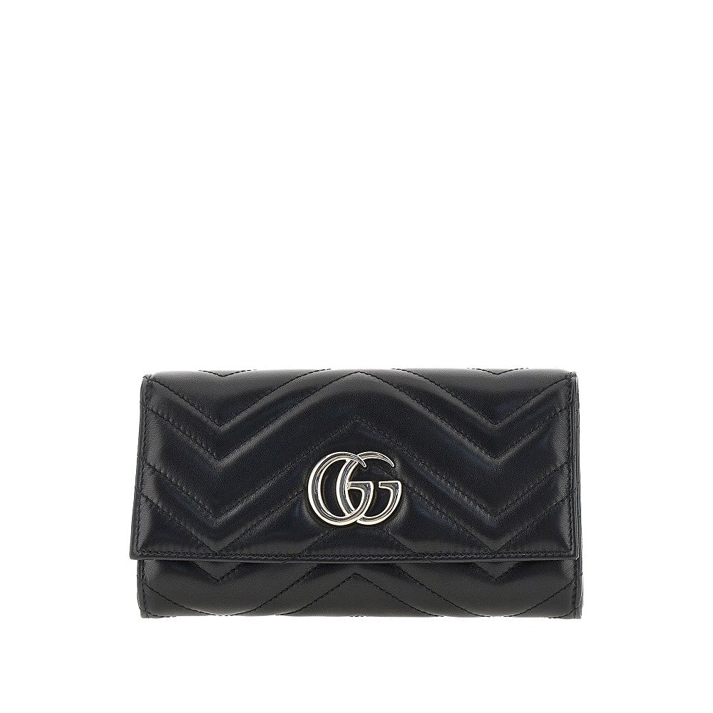 Gucci Women Leather Gg Marmont Wallet GUCCI