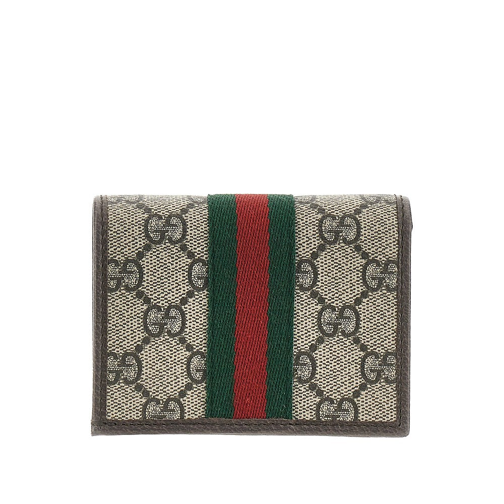Gucci Women Gg Supreme Bi-Fold Wallet GUCCI