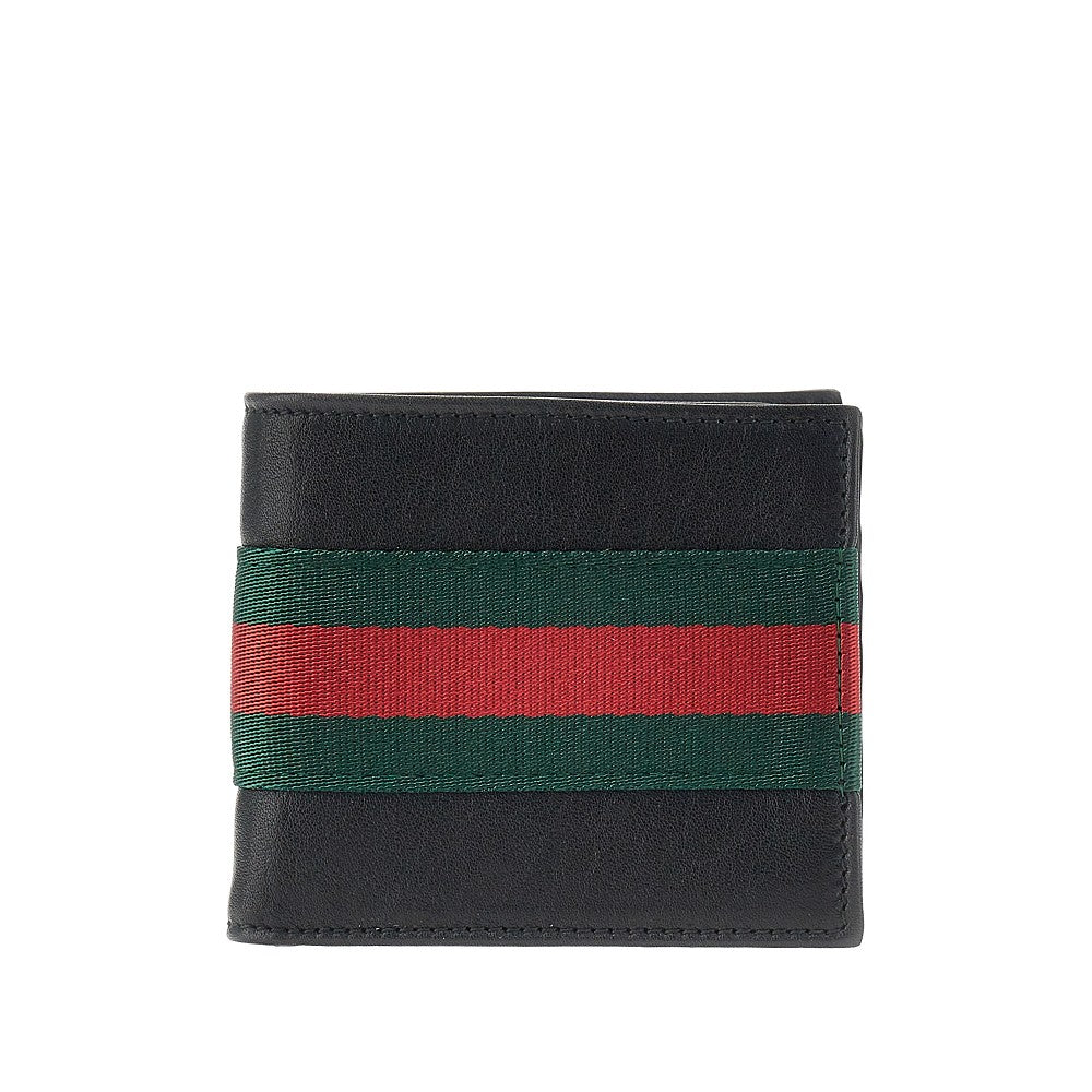 Gucci Men Leather Bi-Fold Wallet GUCCI