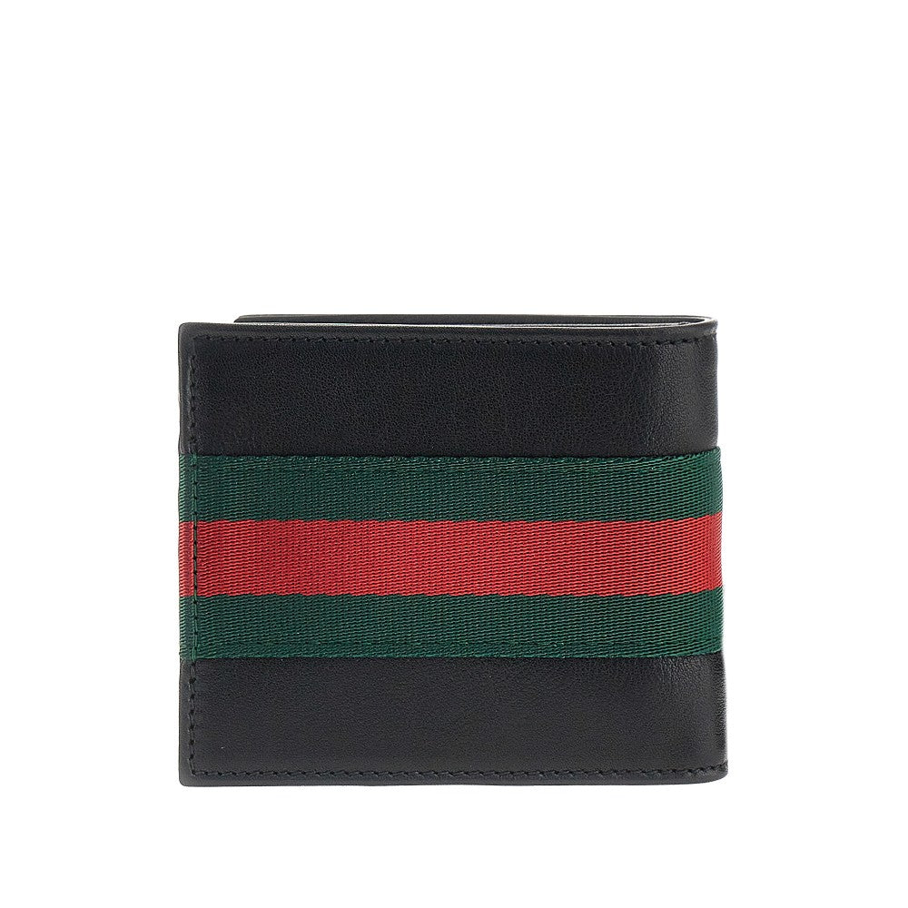 Gucci Men Leather Bi-Fold Wallet GUCCI