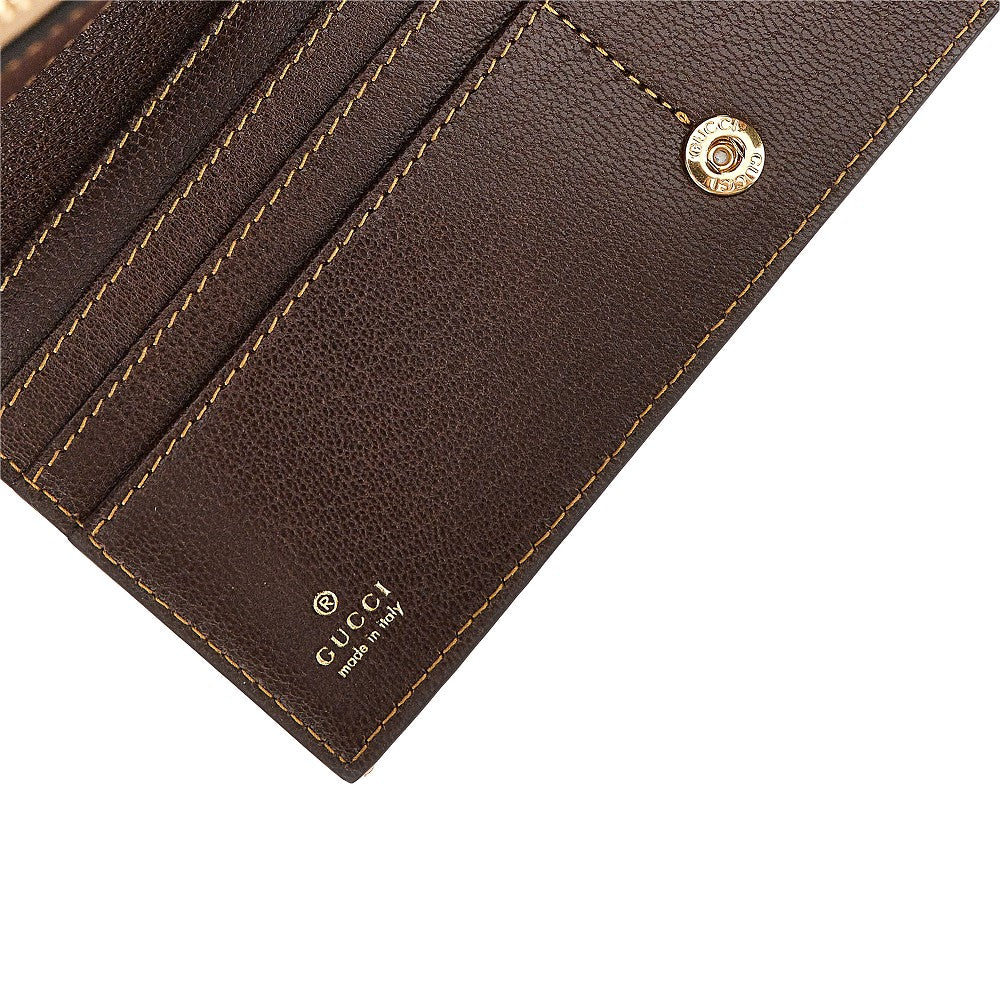 Gucci Women Original Gg Wallet With Logo Plate GUCCI