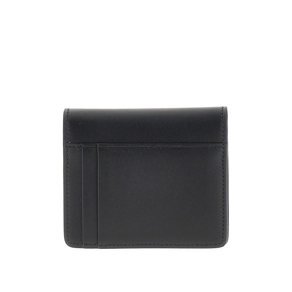 Dolce&Gabbana Women Leather Bi-Fold Cardholder With Logo DOLCE & GABBANA